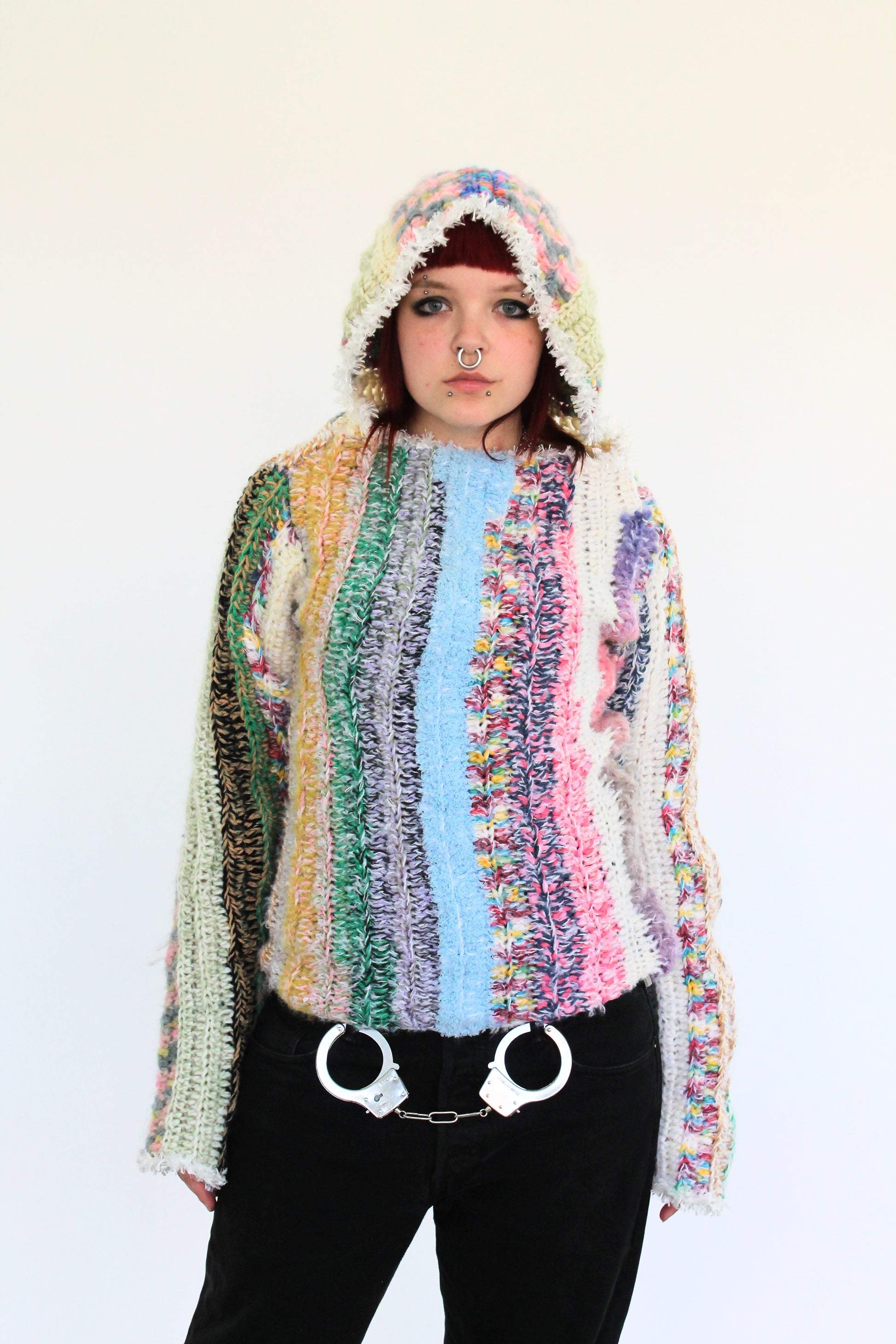 Sweater with hood