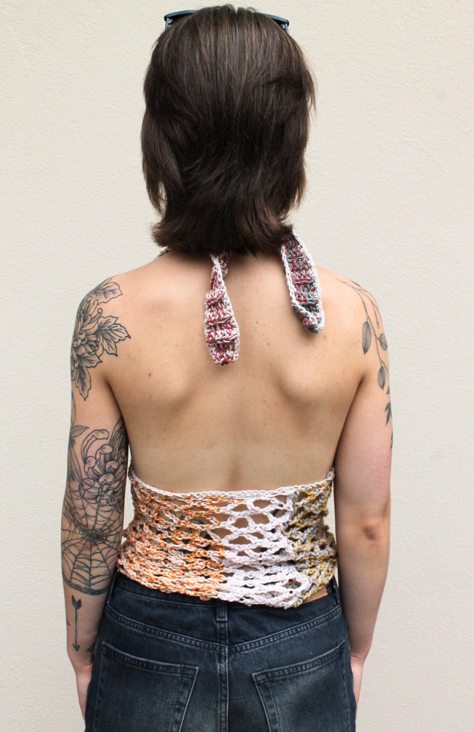 Halter Net Top