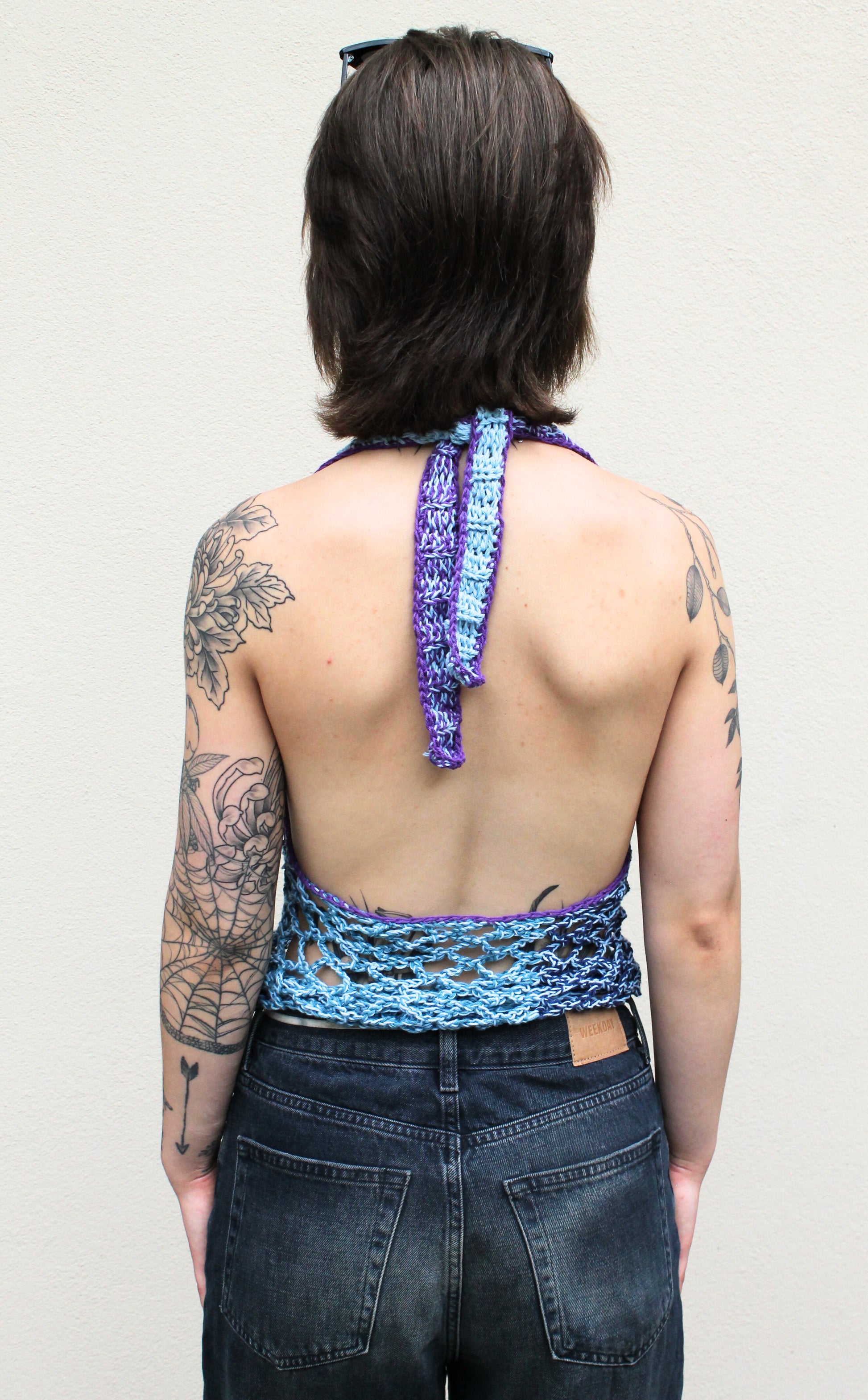 Halter Net Top