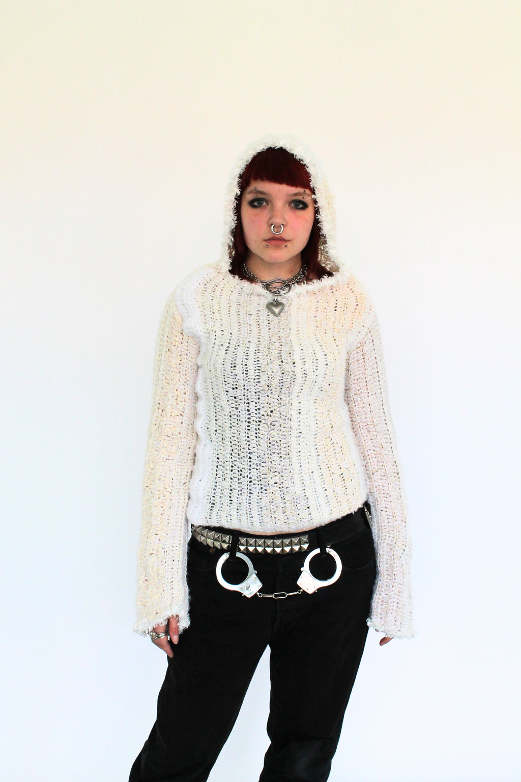 Sweater with hood