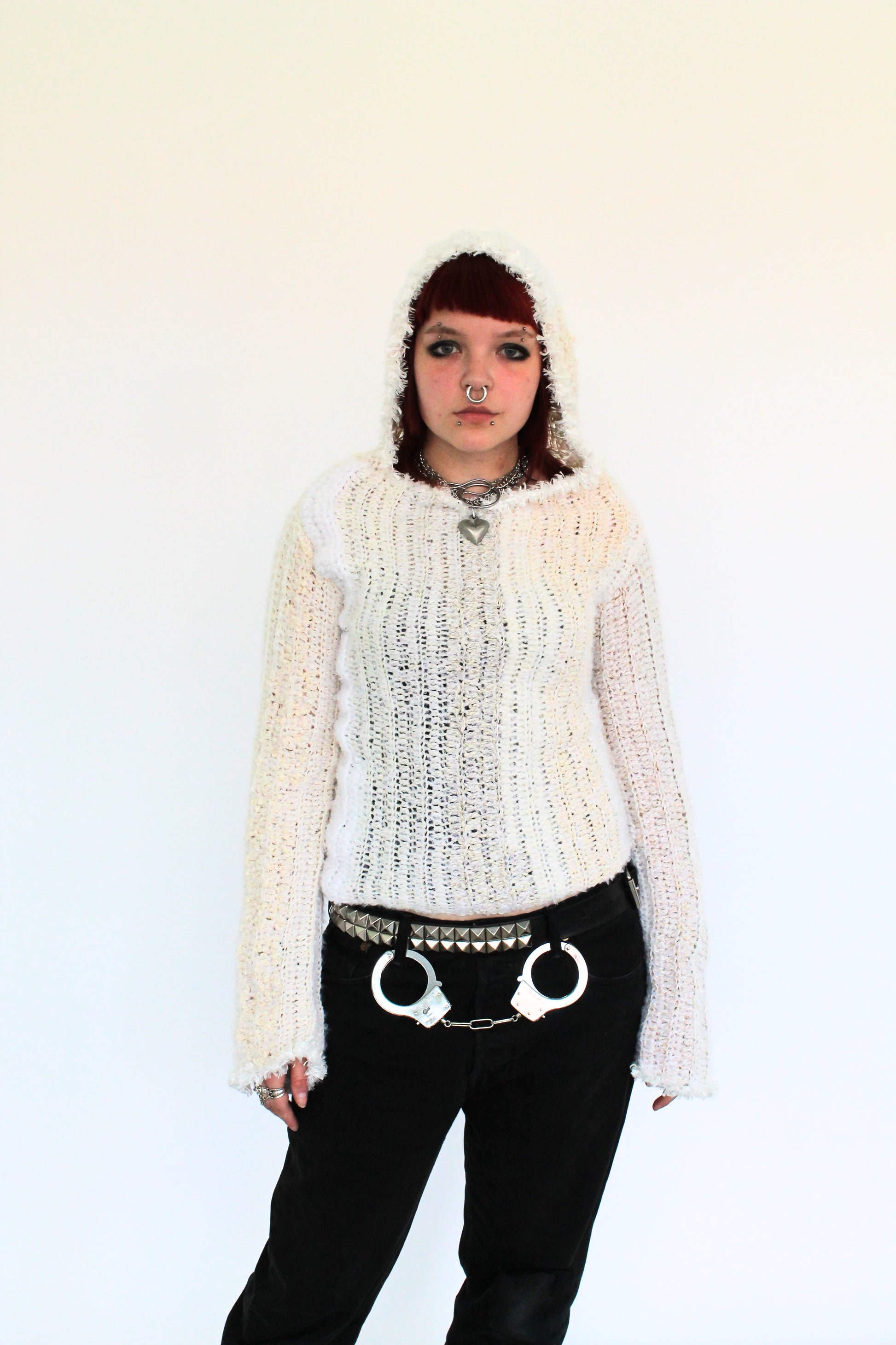 Sweater with hood