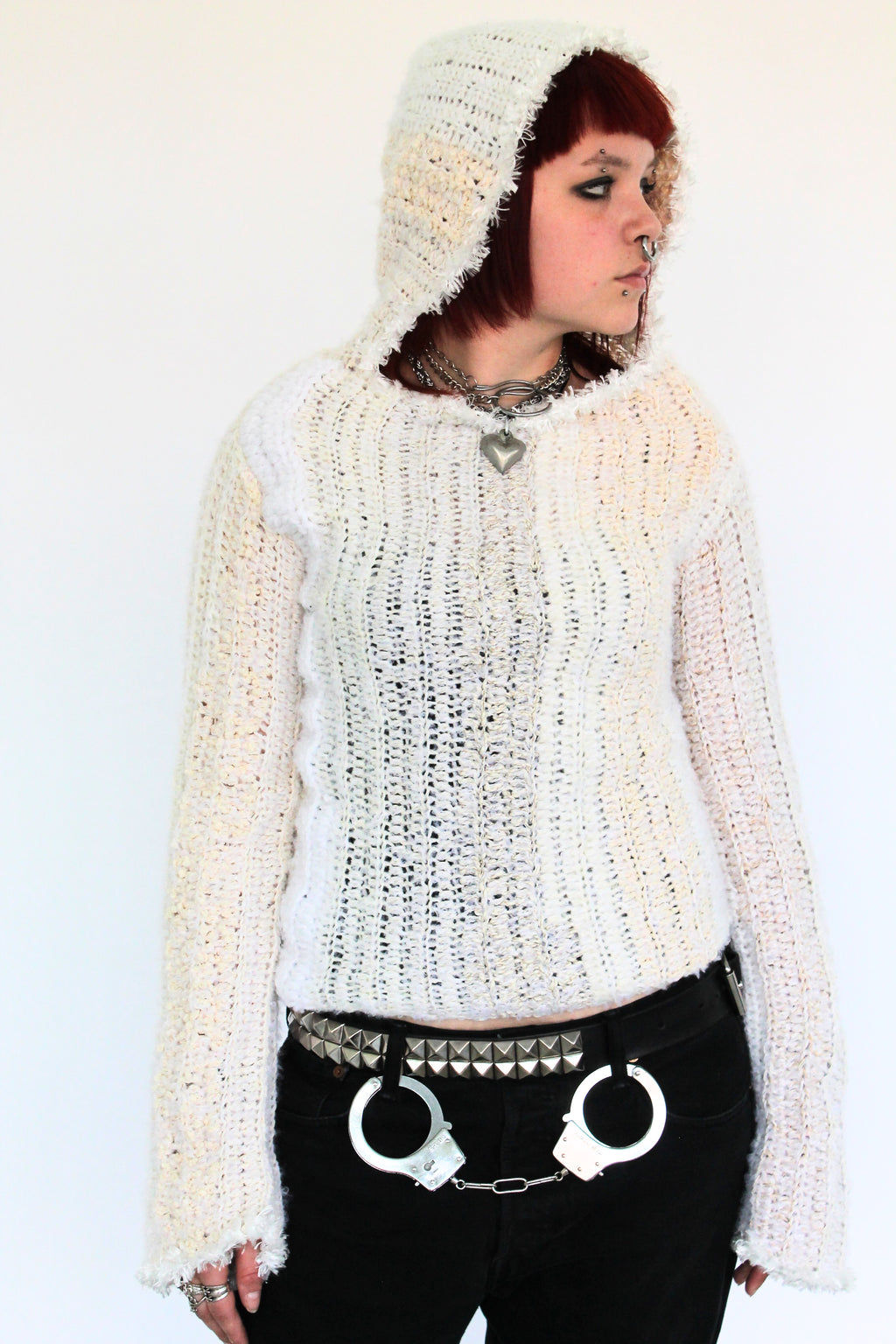 Sweater with hood