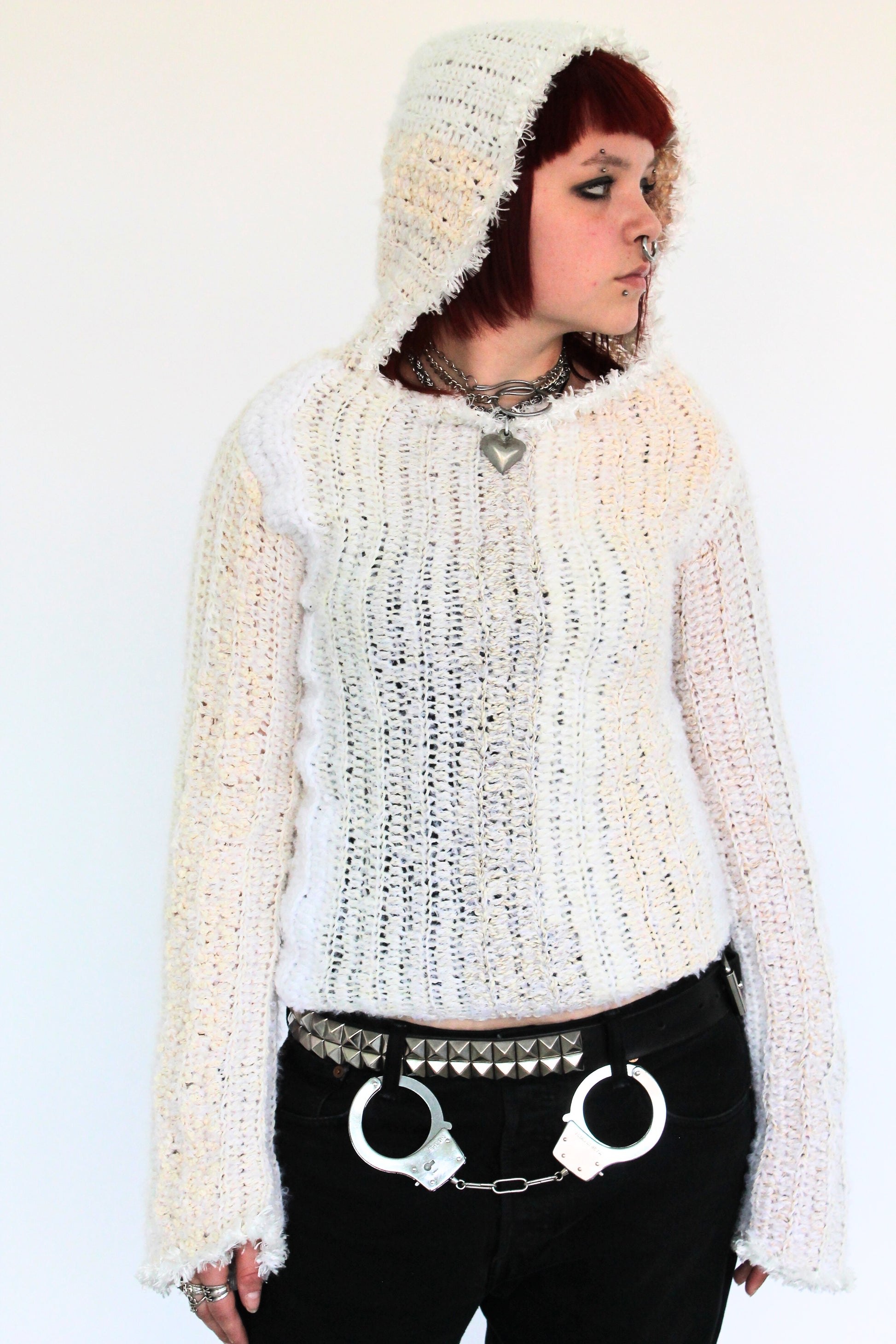 Sweater with hood