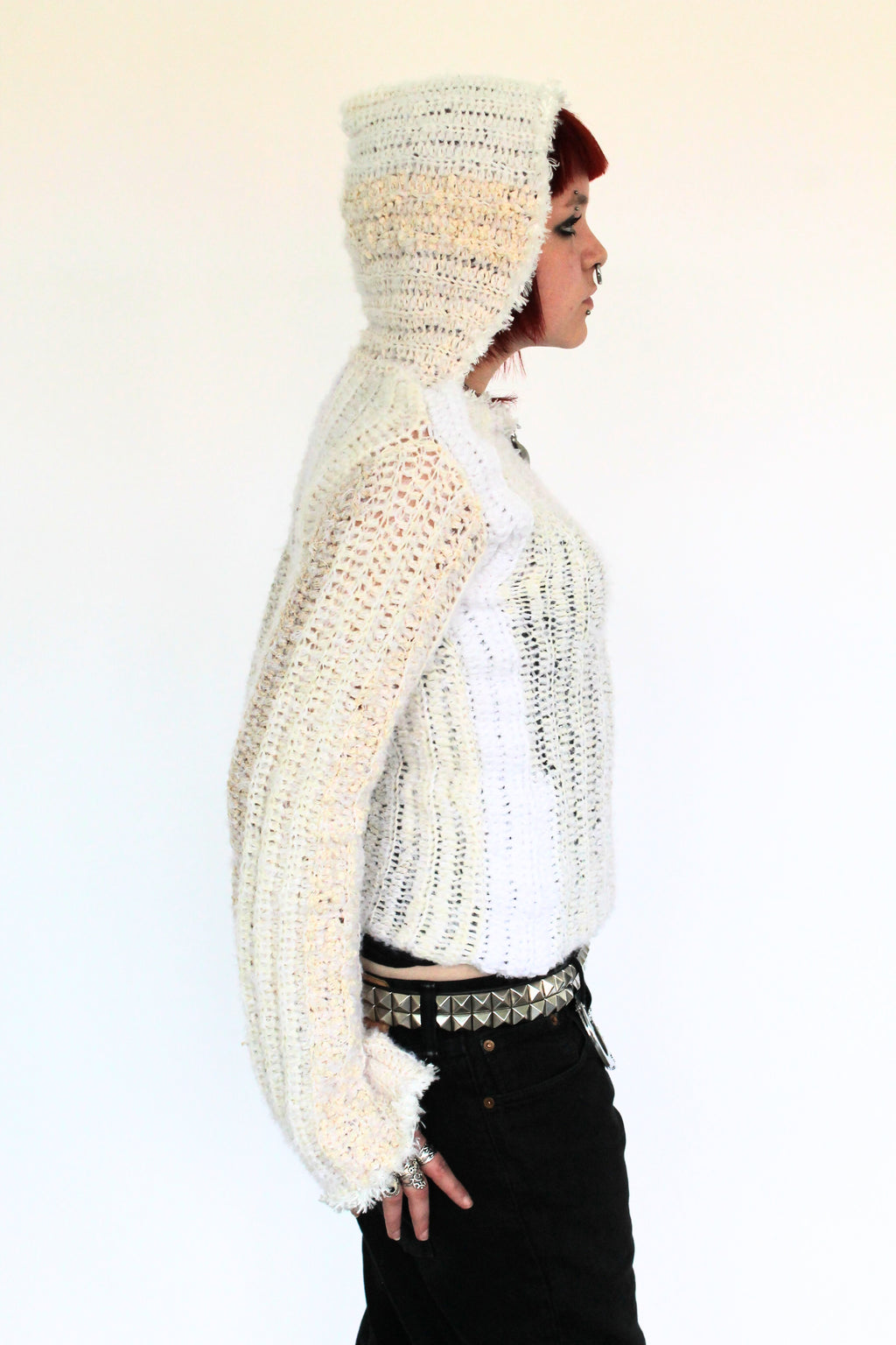Sweater with hood