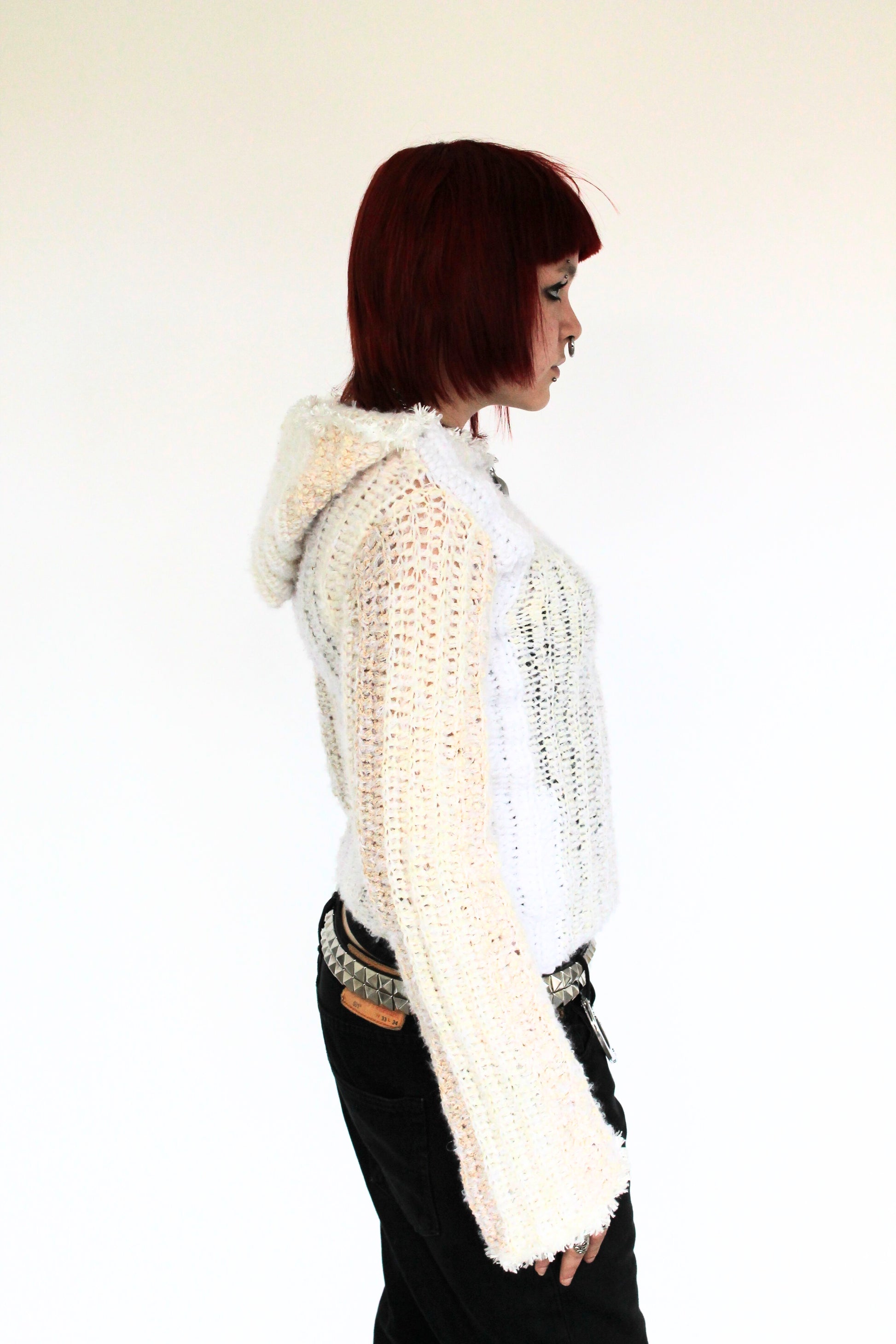 Sweater with hood