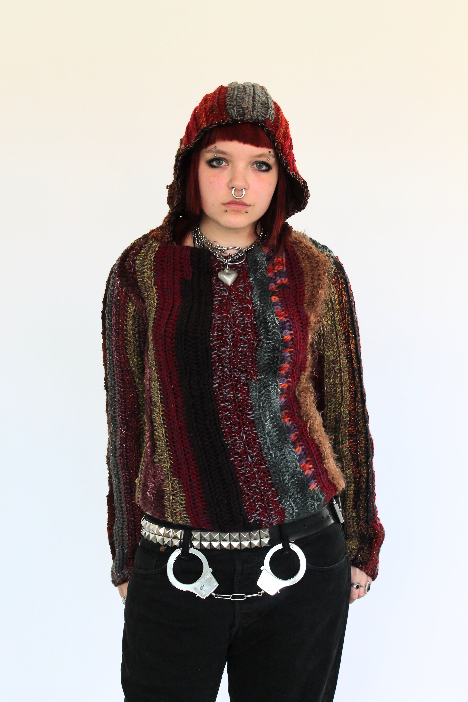 Sweater with hood