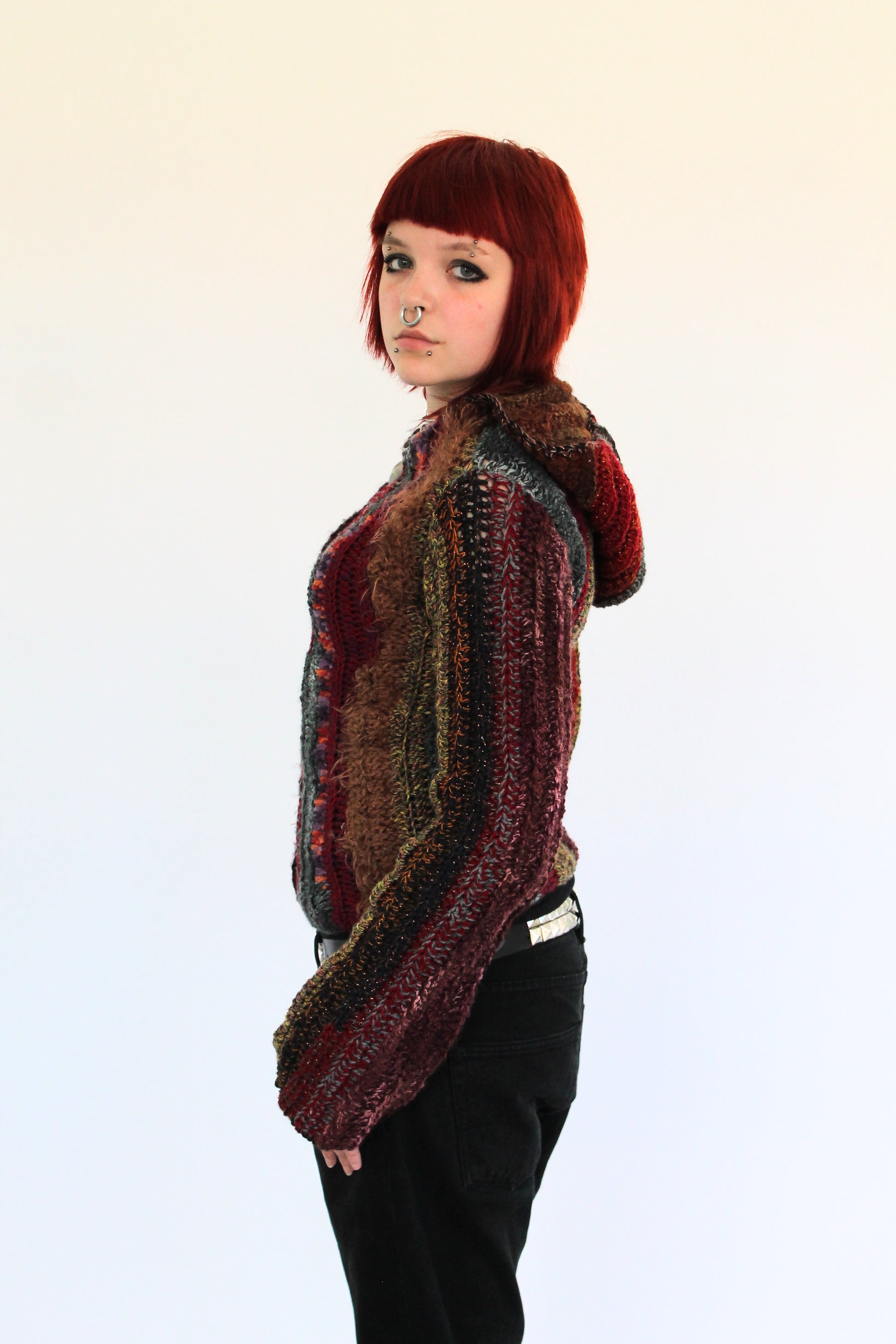 Sweater with hood