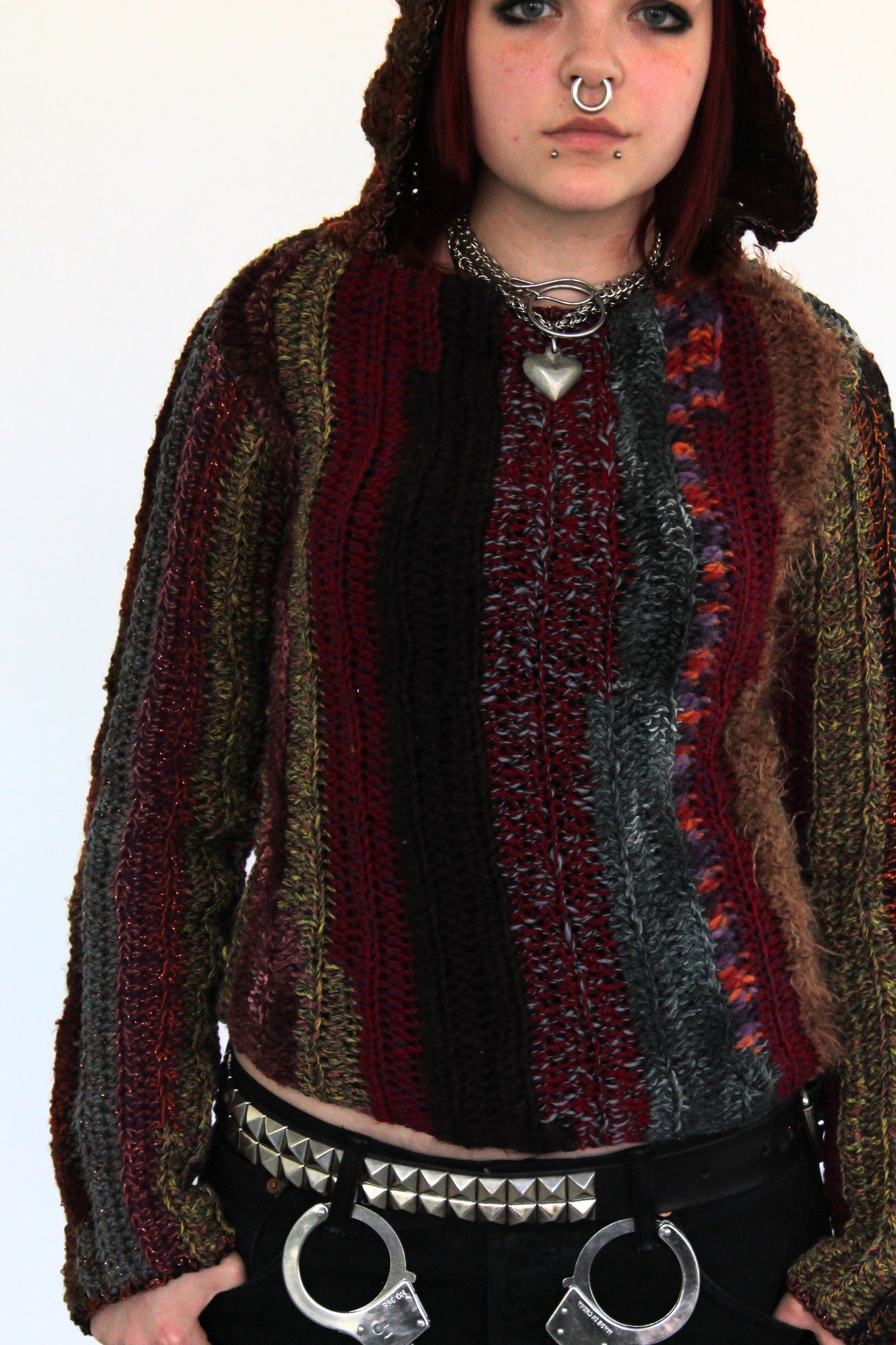 Sweater with hood