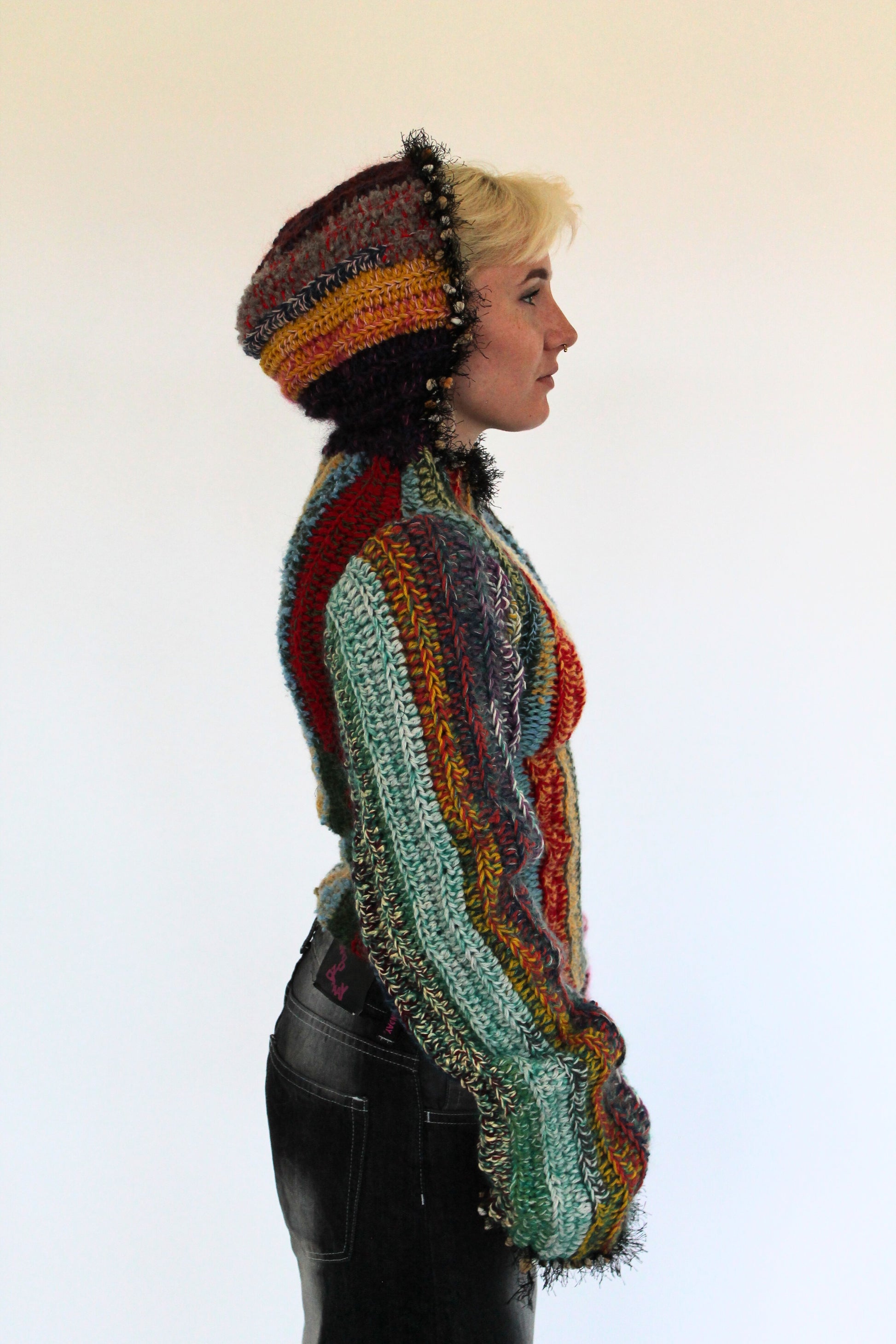 Sweater with hood