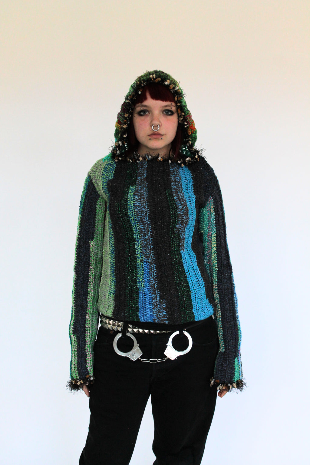 Sweater with hood