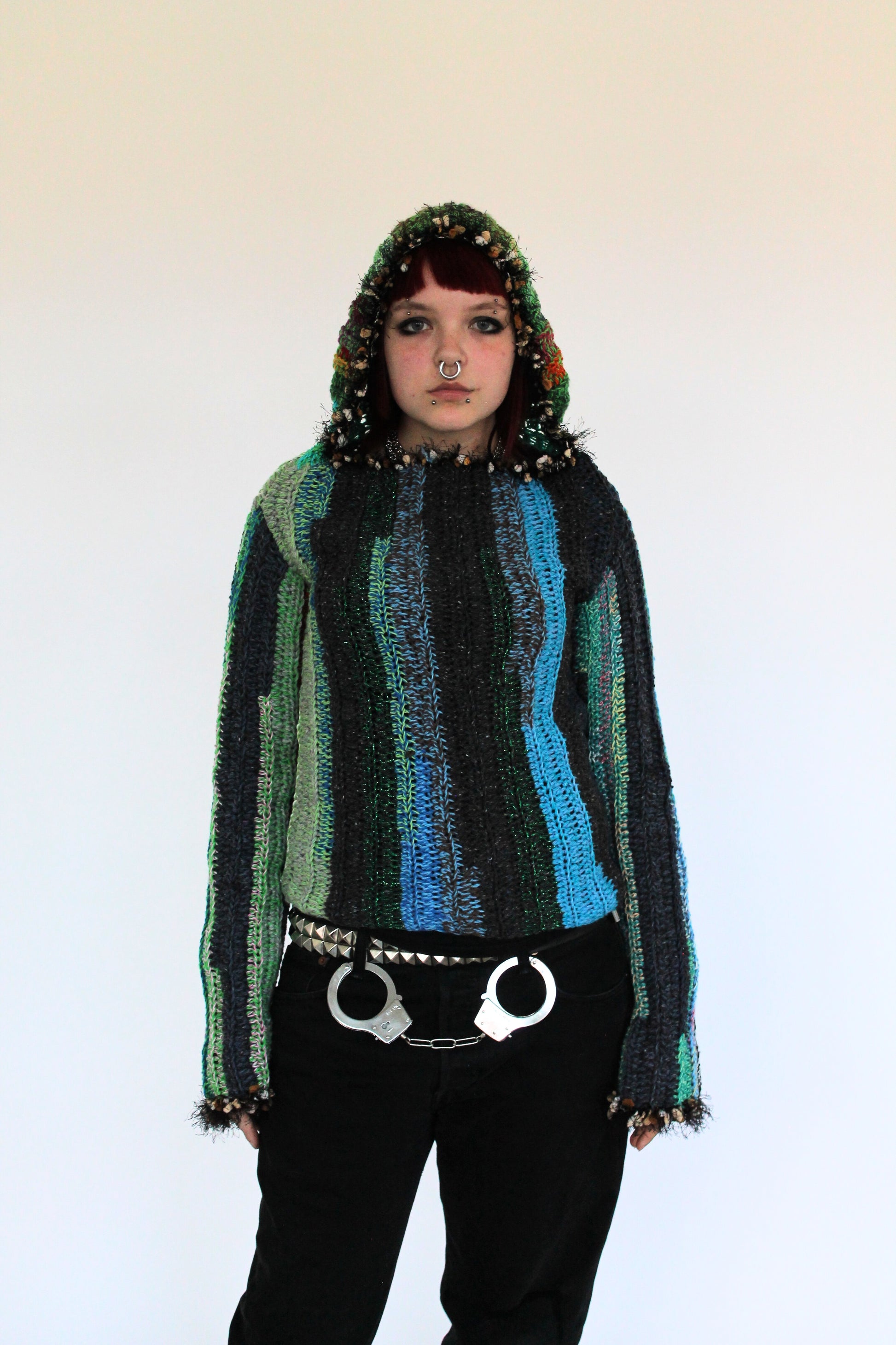 Sweater with hood