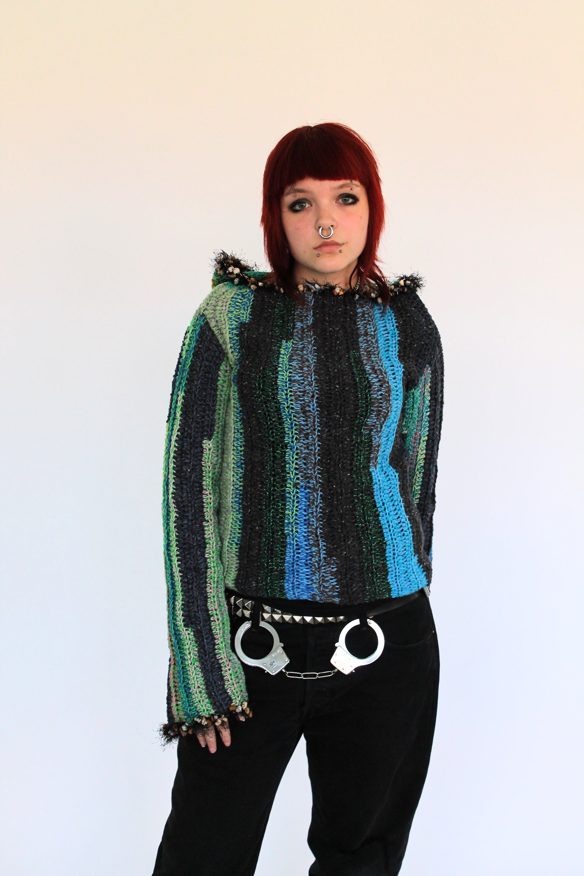 Sweater with hood