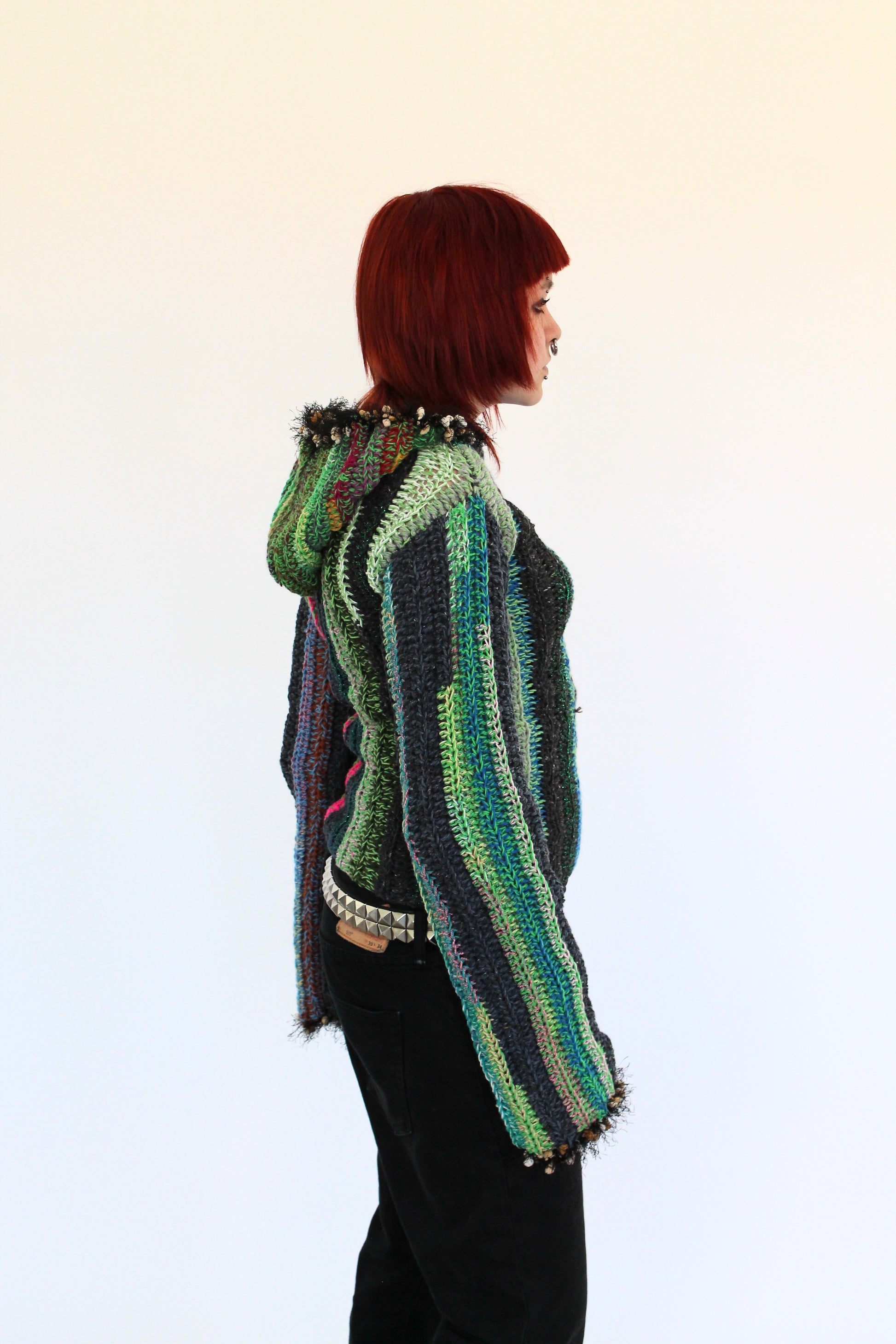 Sweater with hood