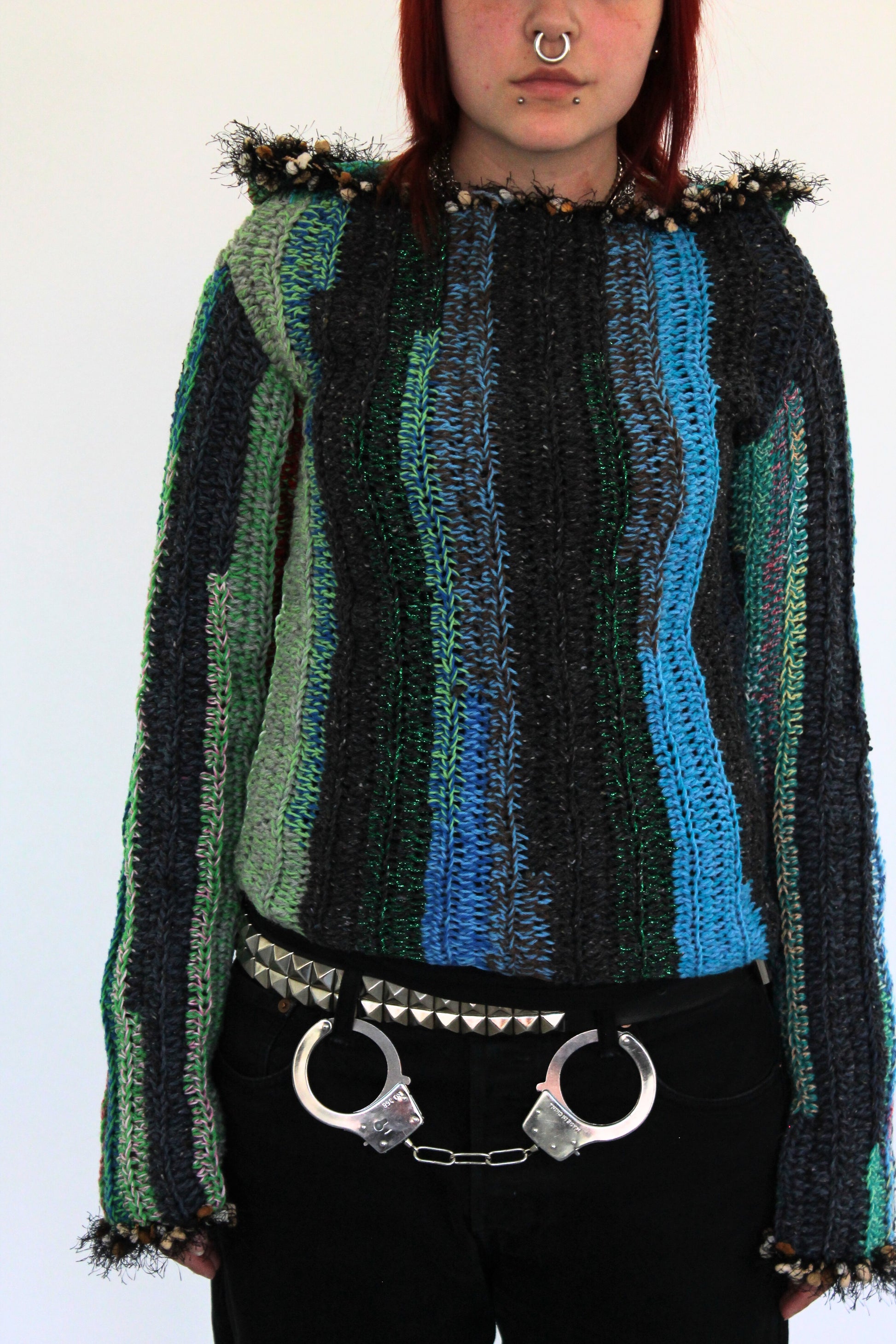 Sweater with hood