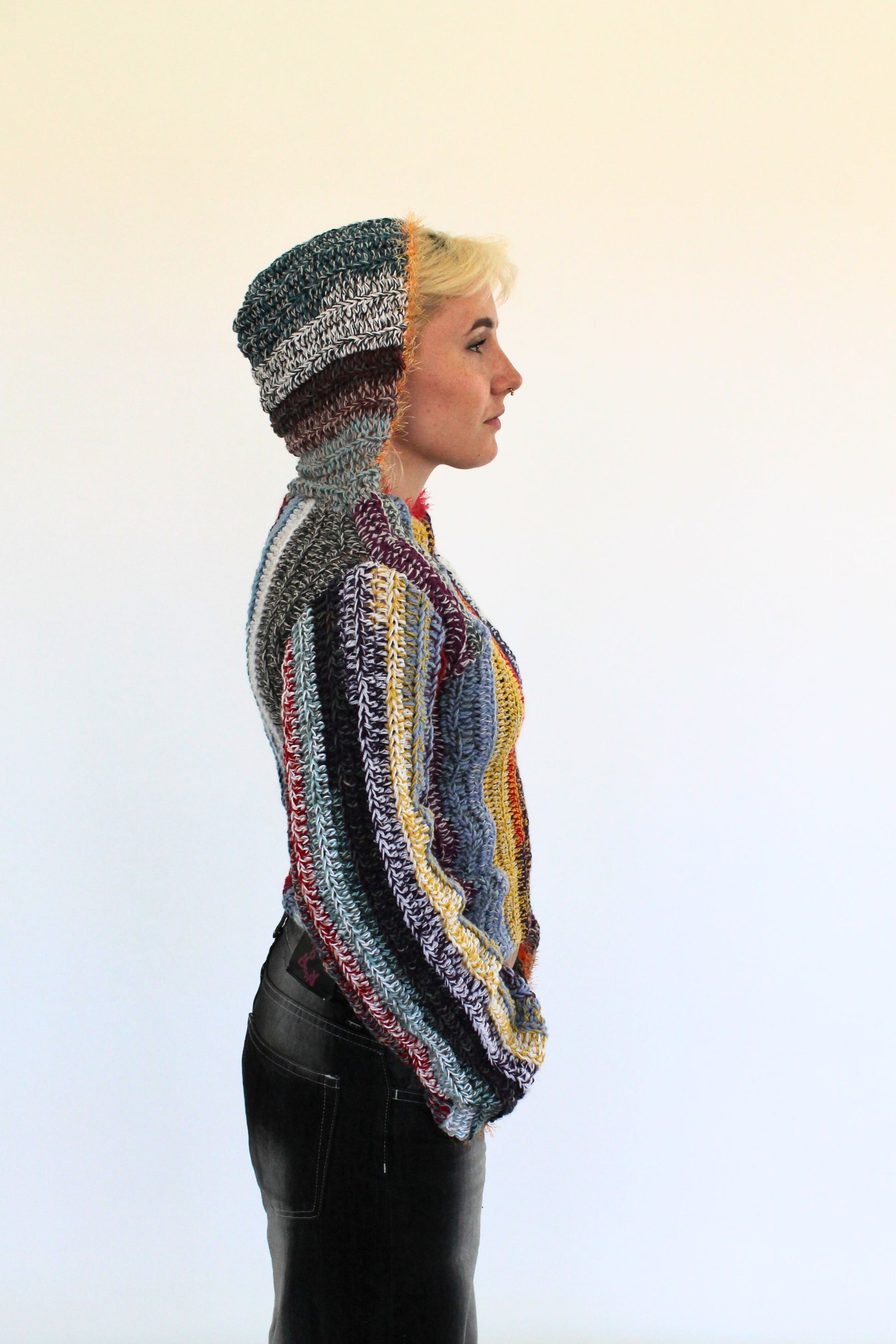 Sweater with hood
