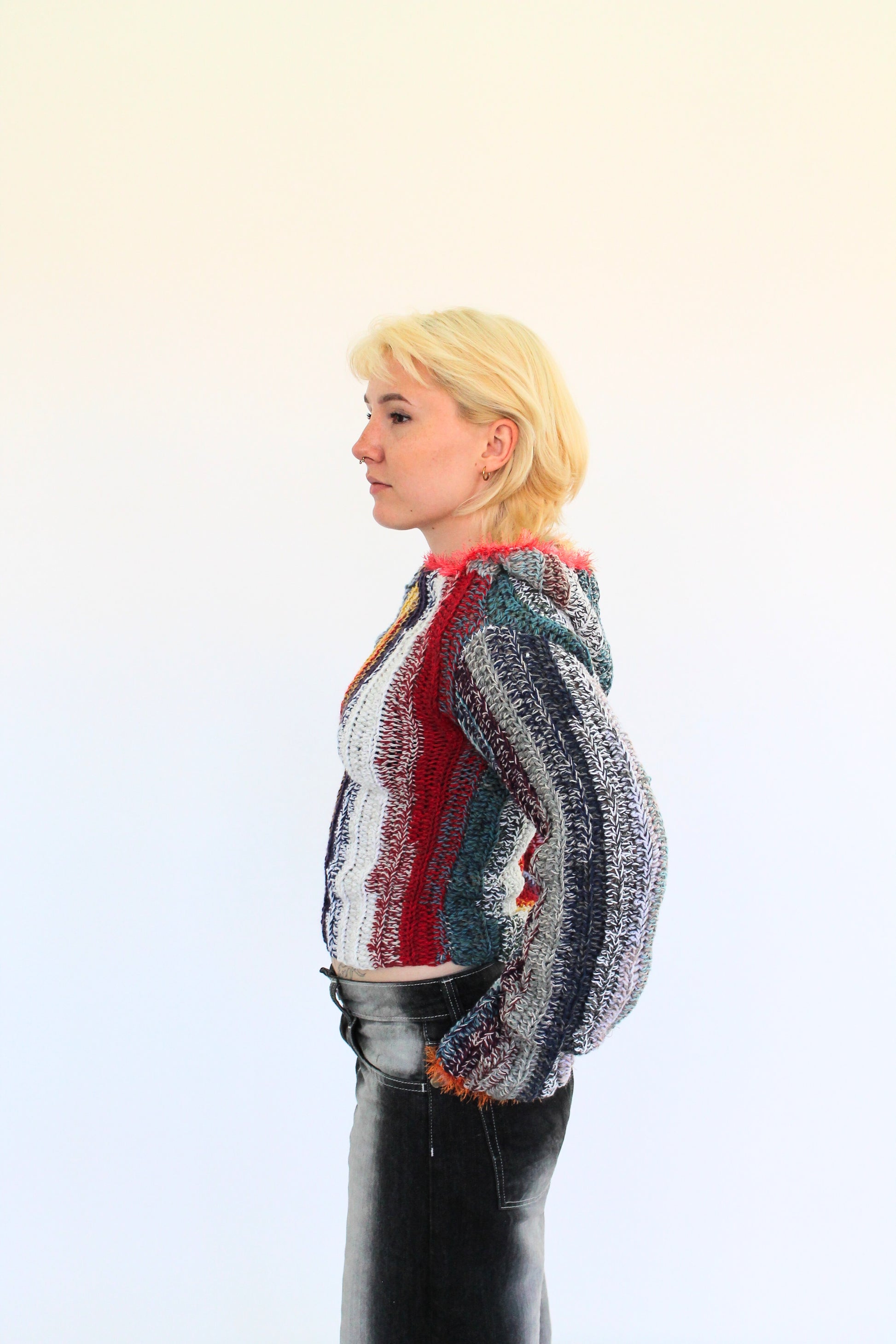 Sweater with hood