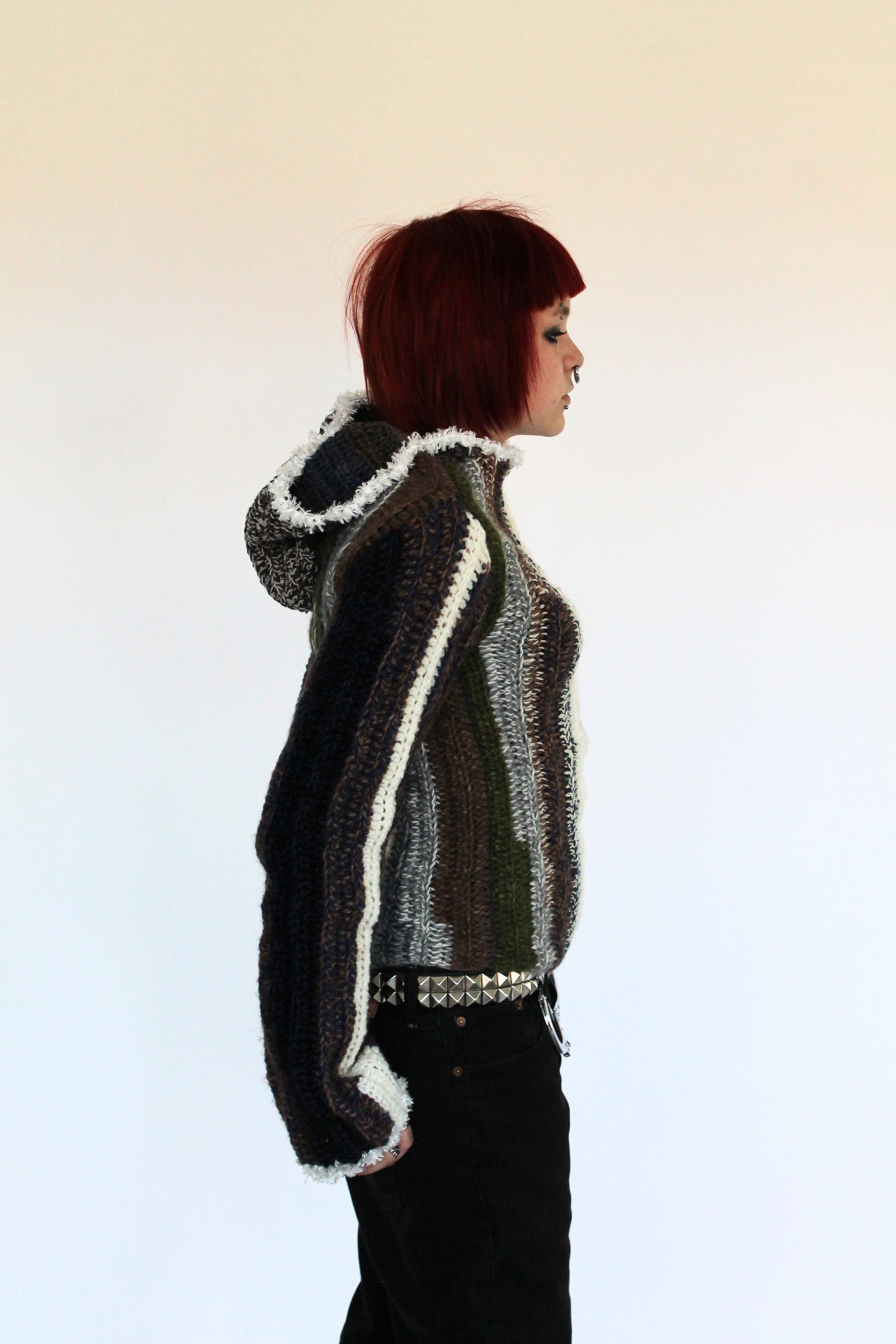 Sweater with hood