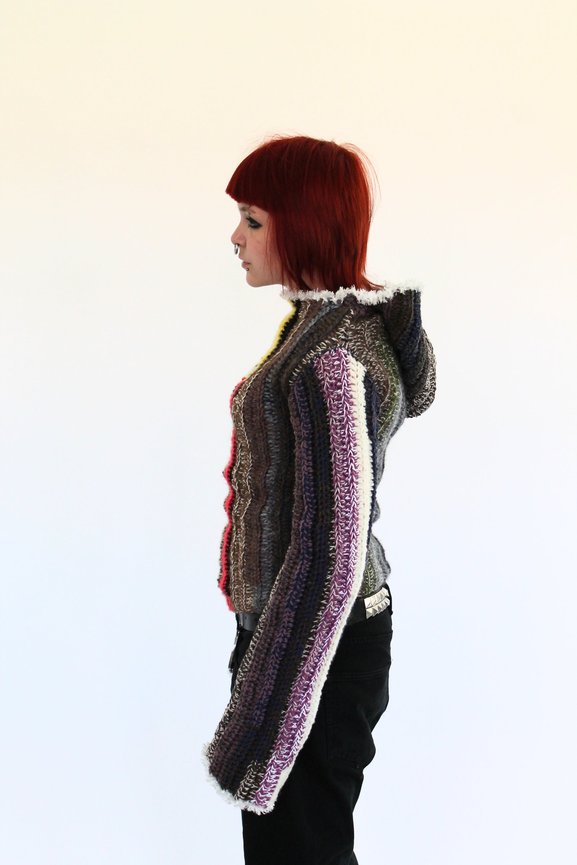 Sweater with hood