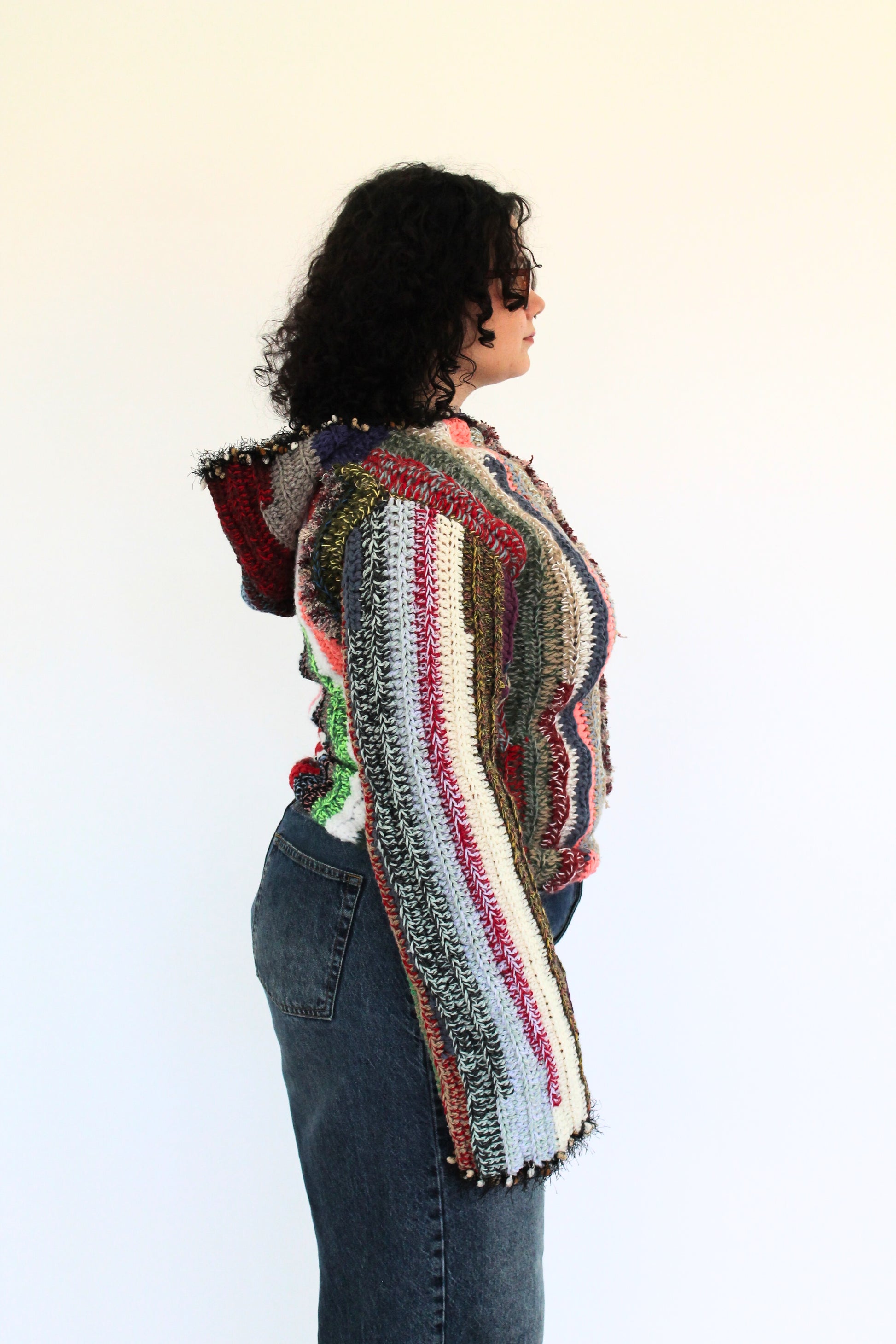 Sweater with hood