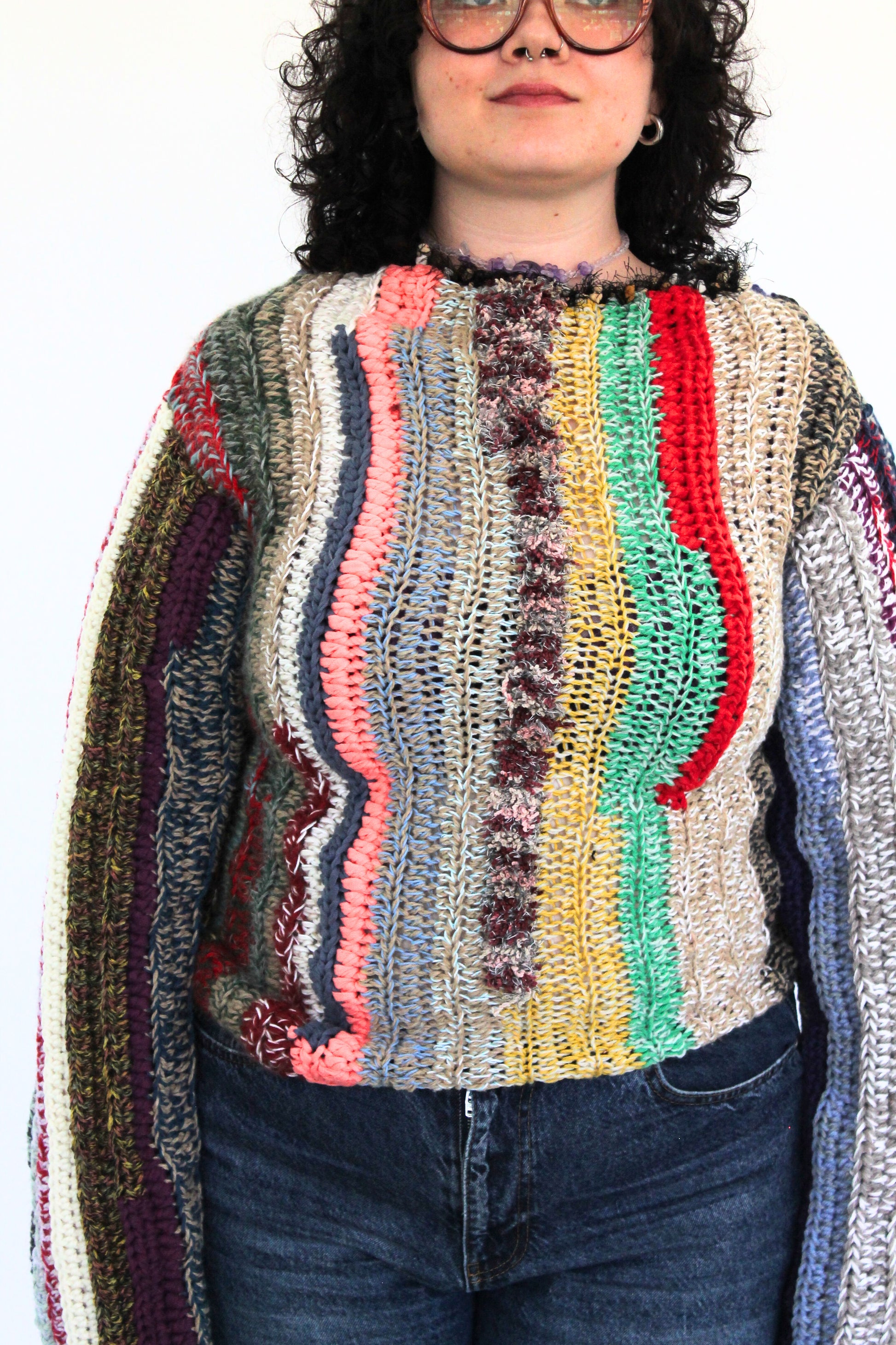 Sweater with hood