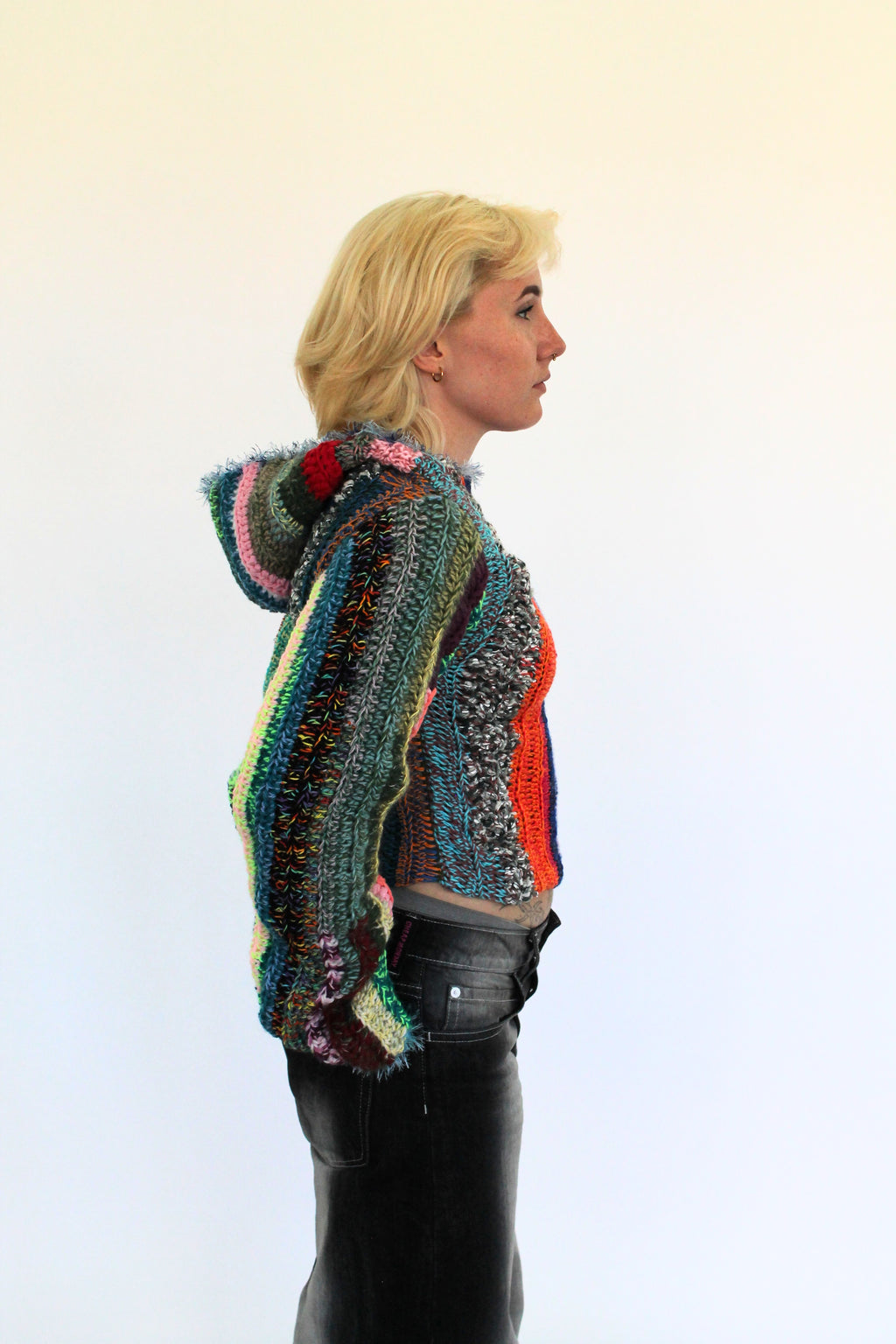 Sweater with hood