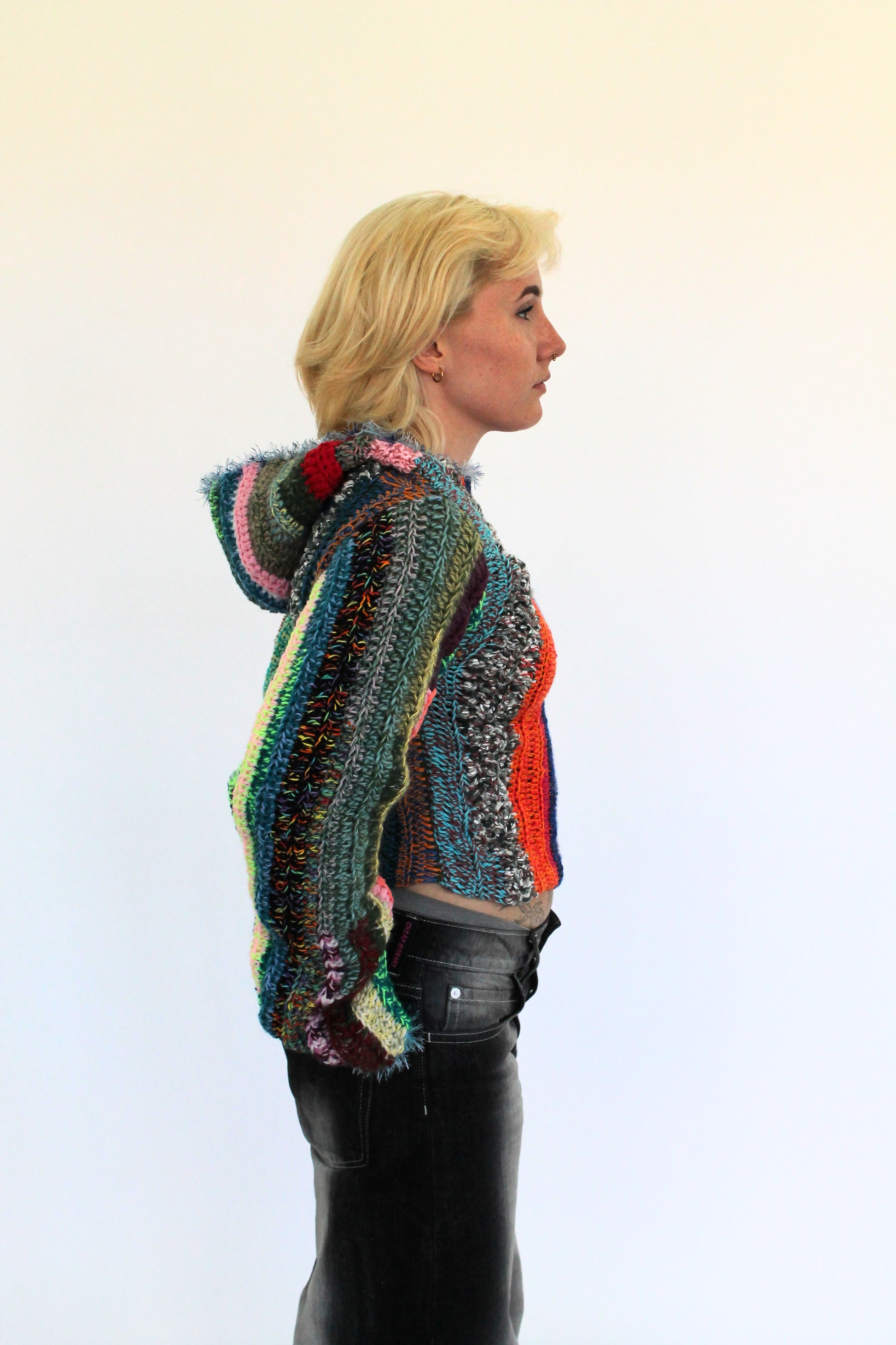 Sweater with hood