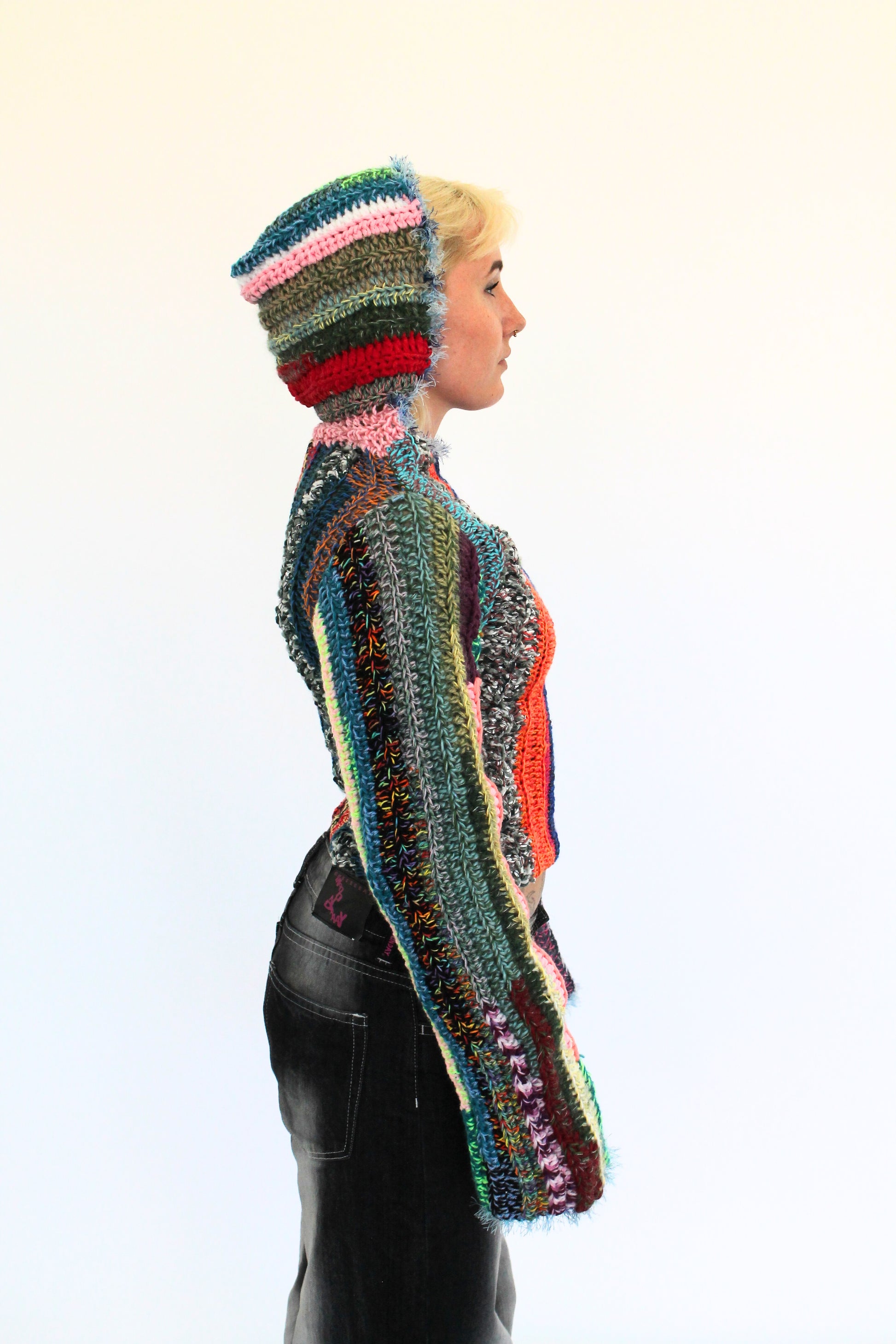 Sweater with hood