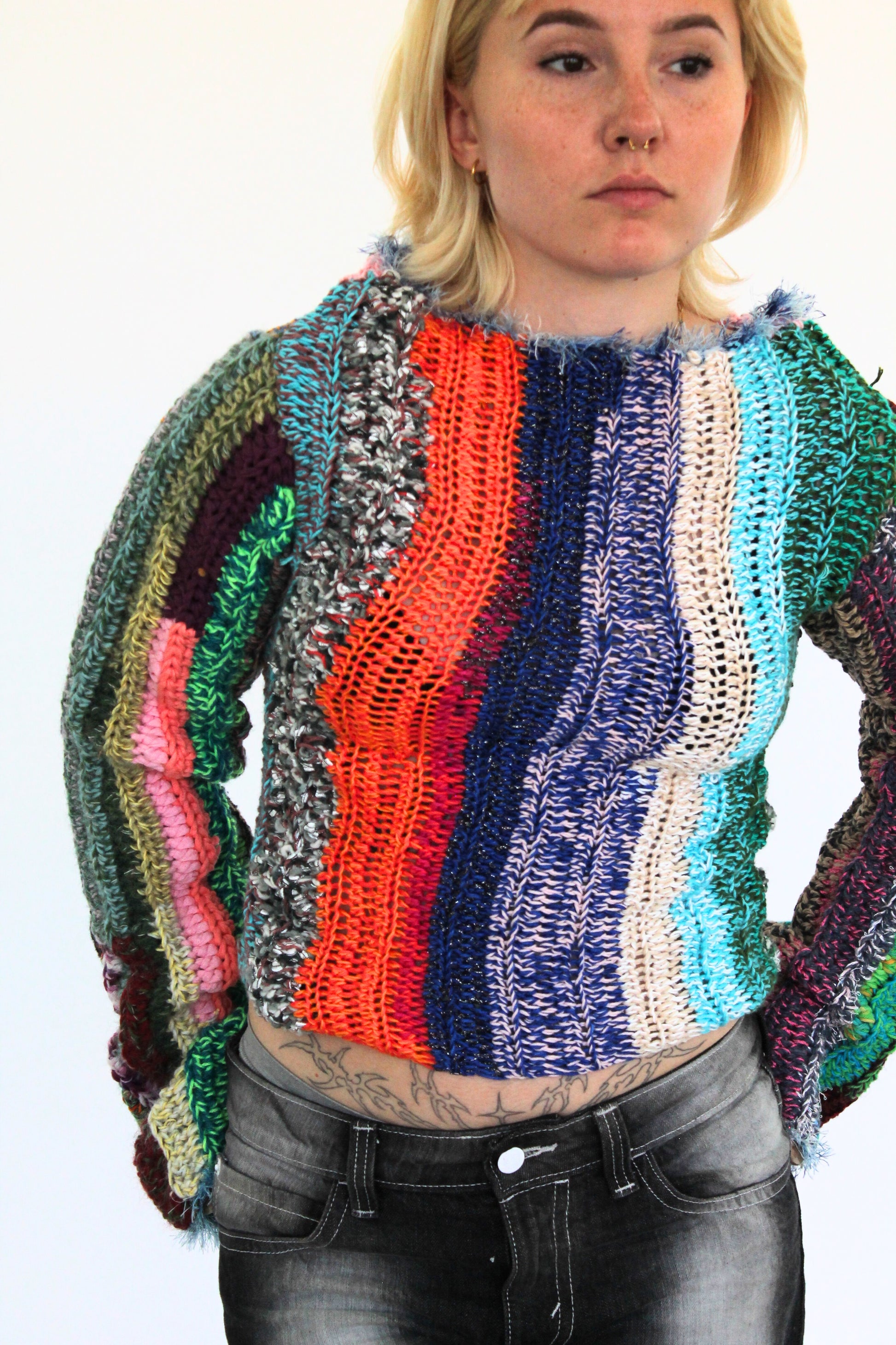 Sweater with hood