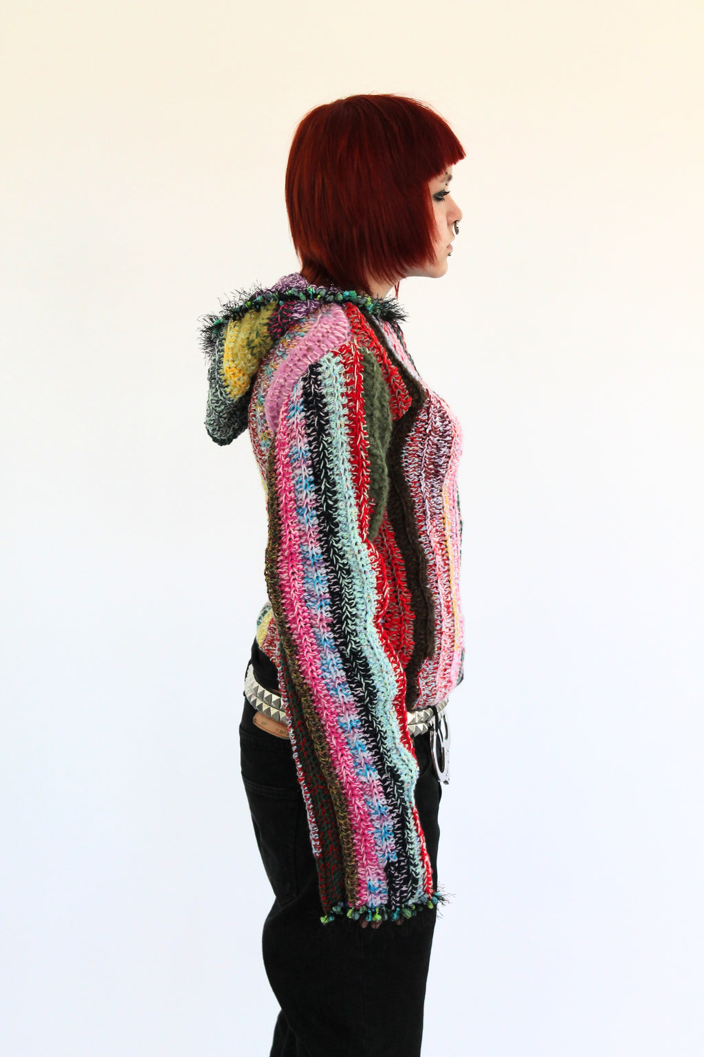 Sweater with hood