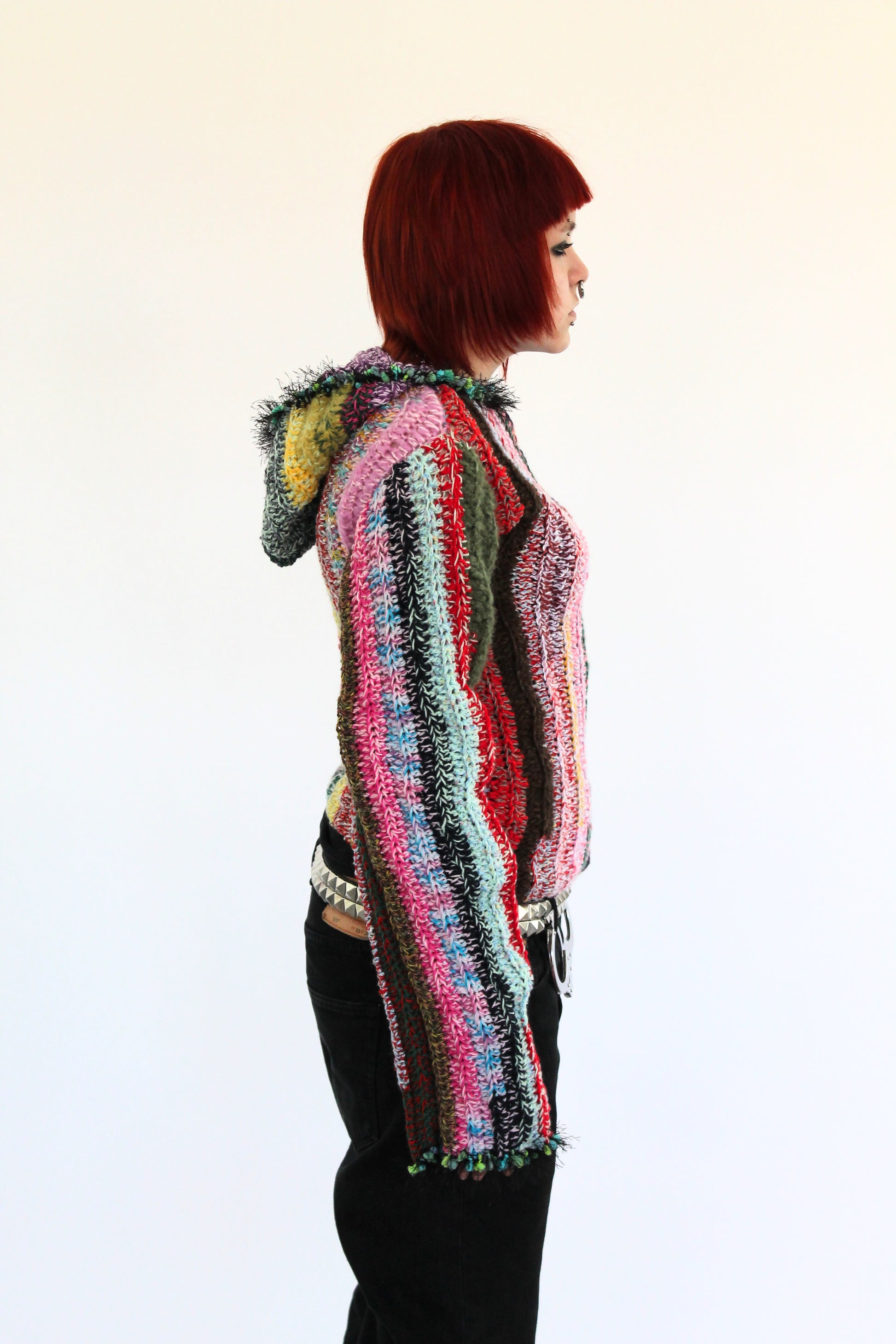 Sweater with hood
