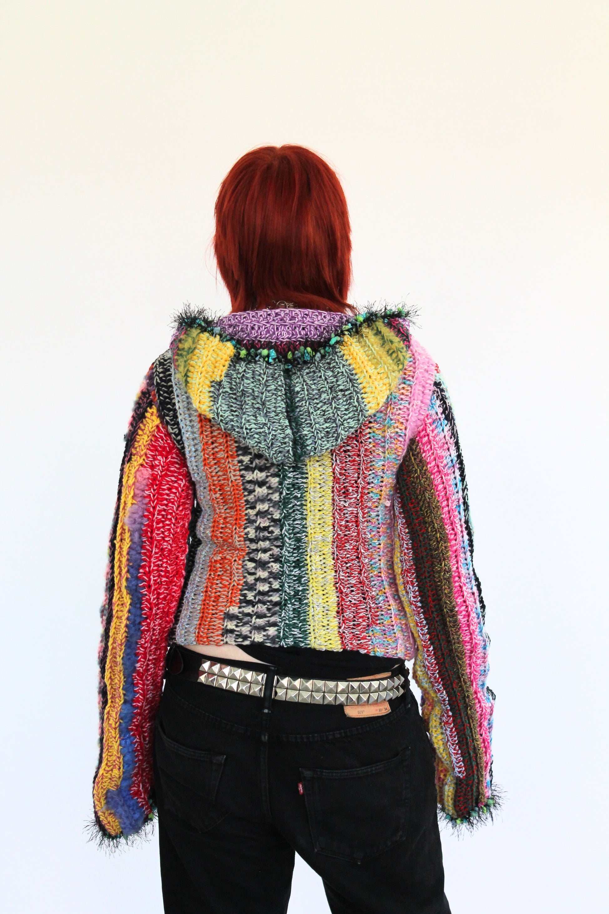 Sweater with hood
