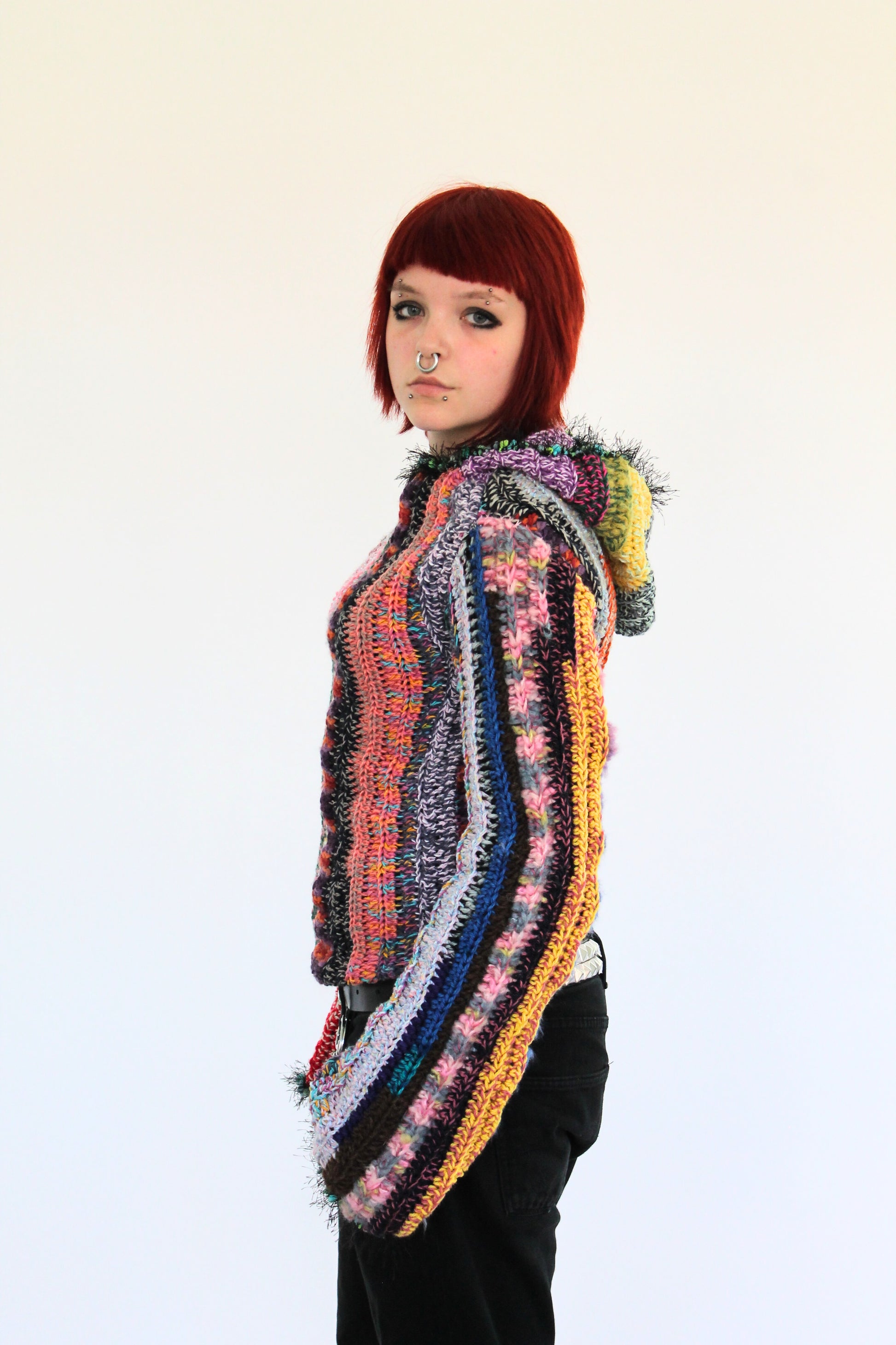 Sweater with hood