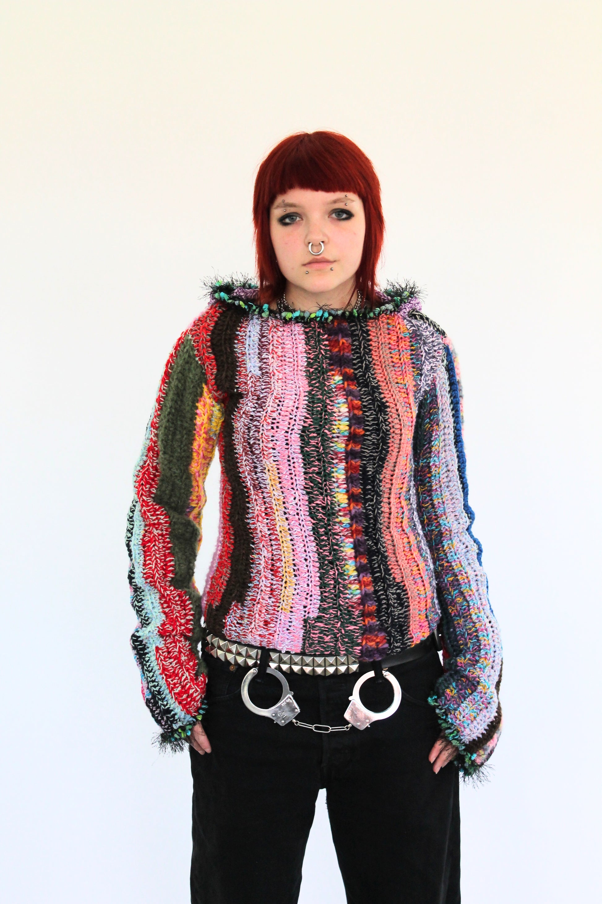 Sweater with hood