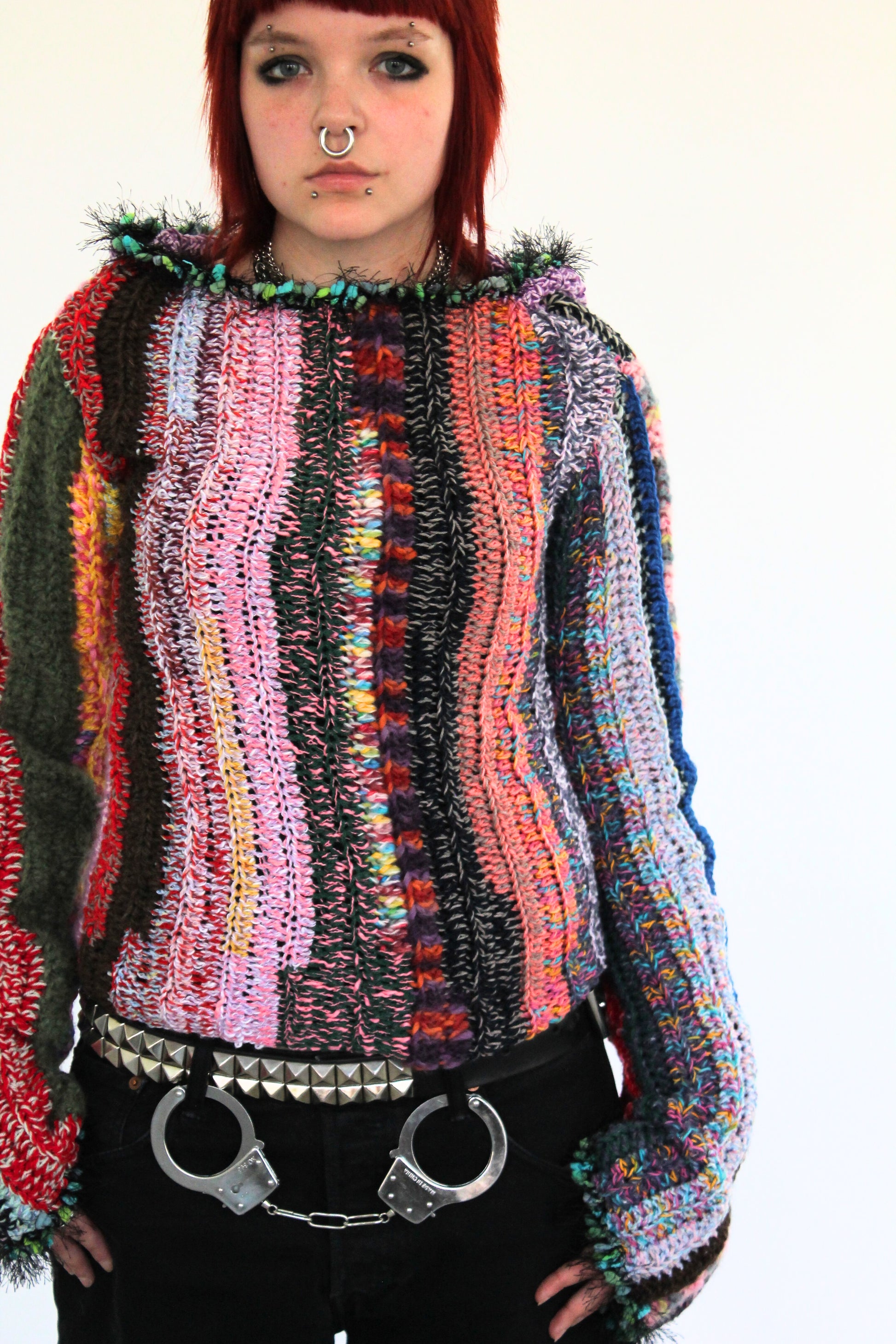 Sweater with hood