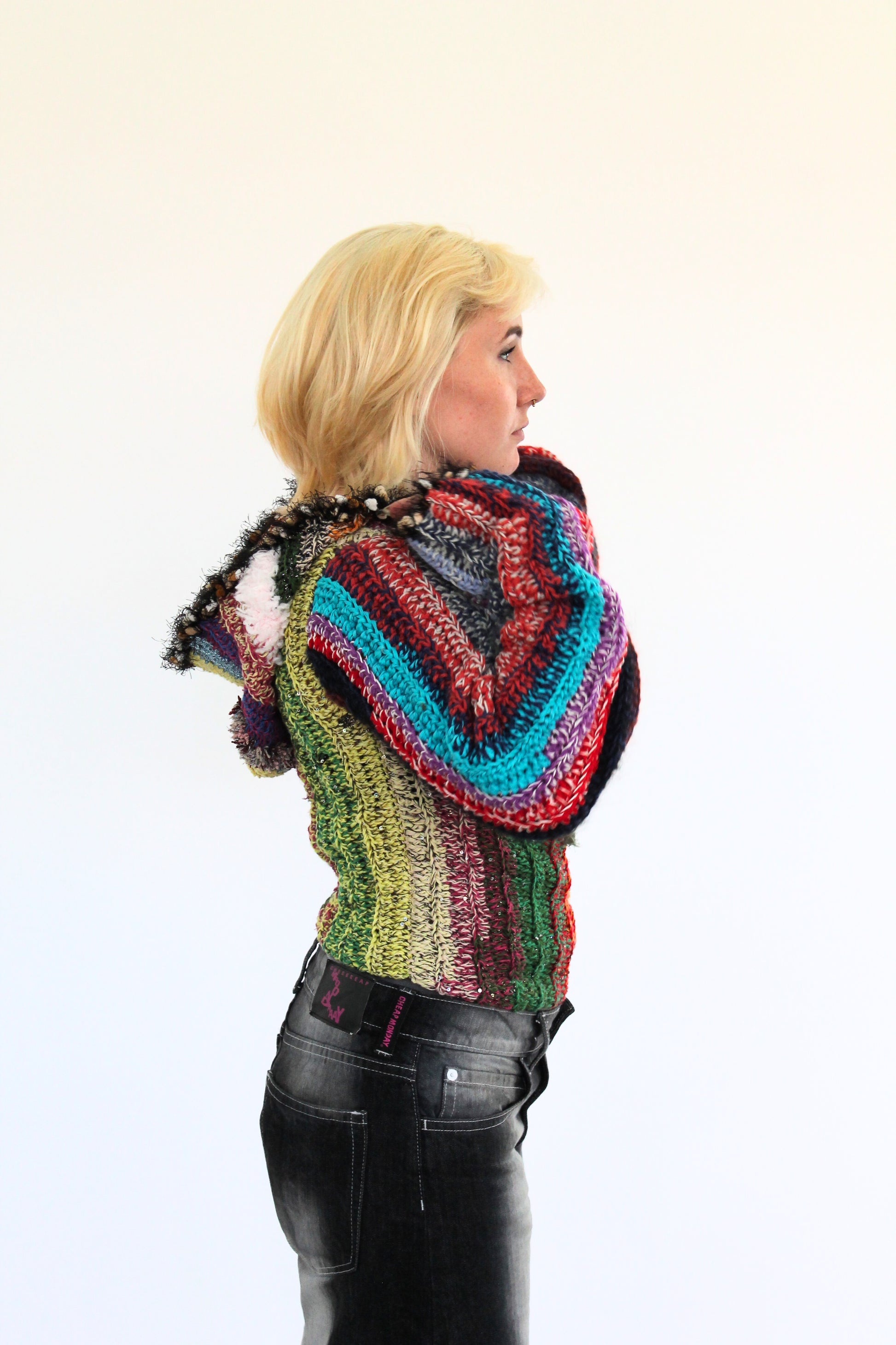 Sweater with hood