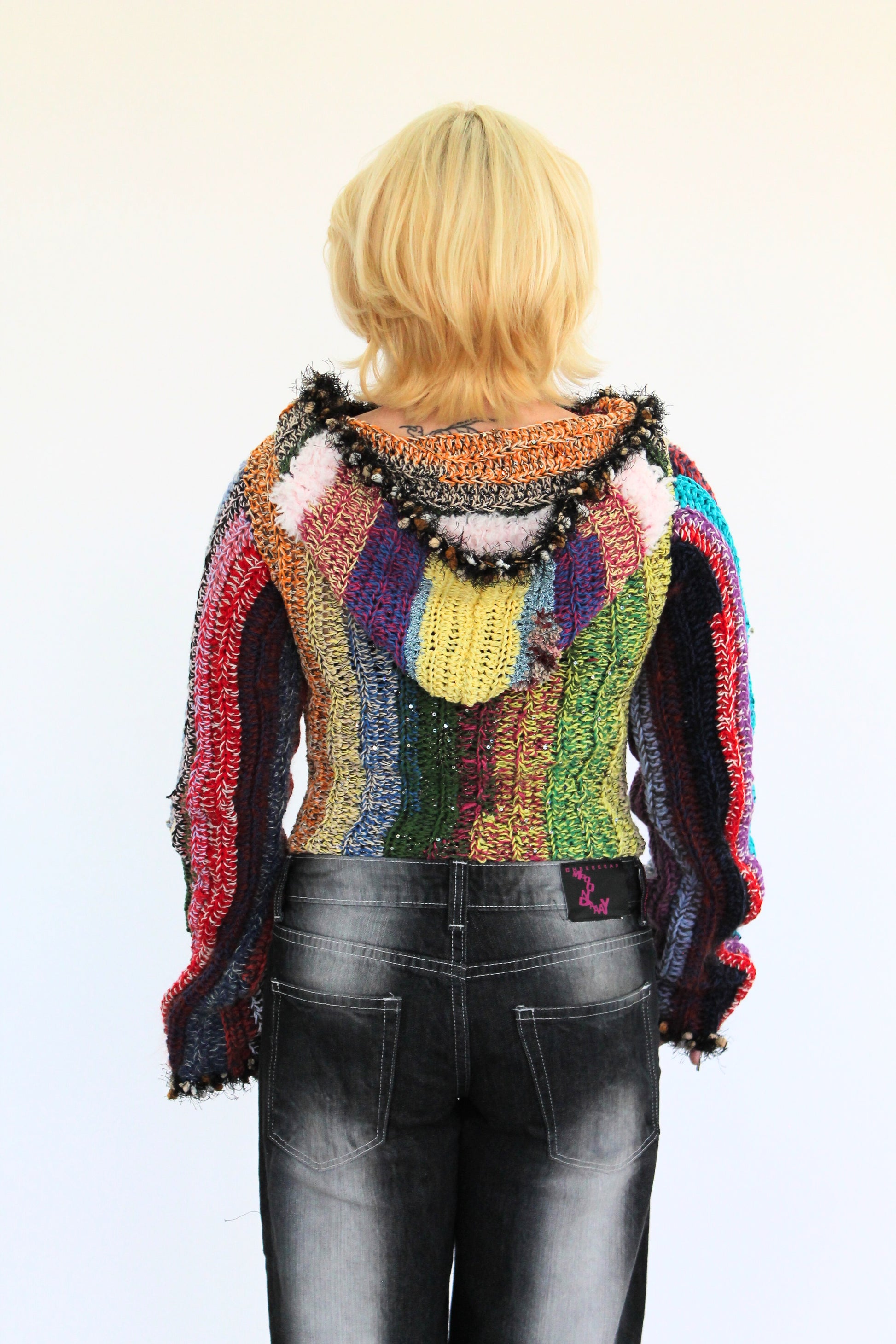 Sweater with hood
