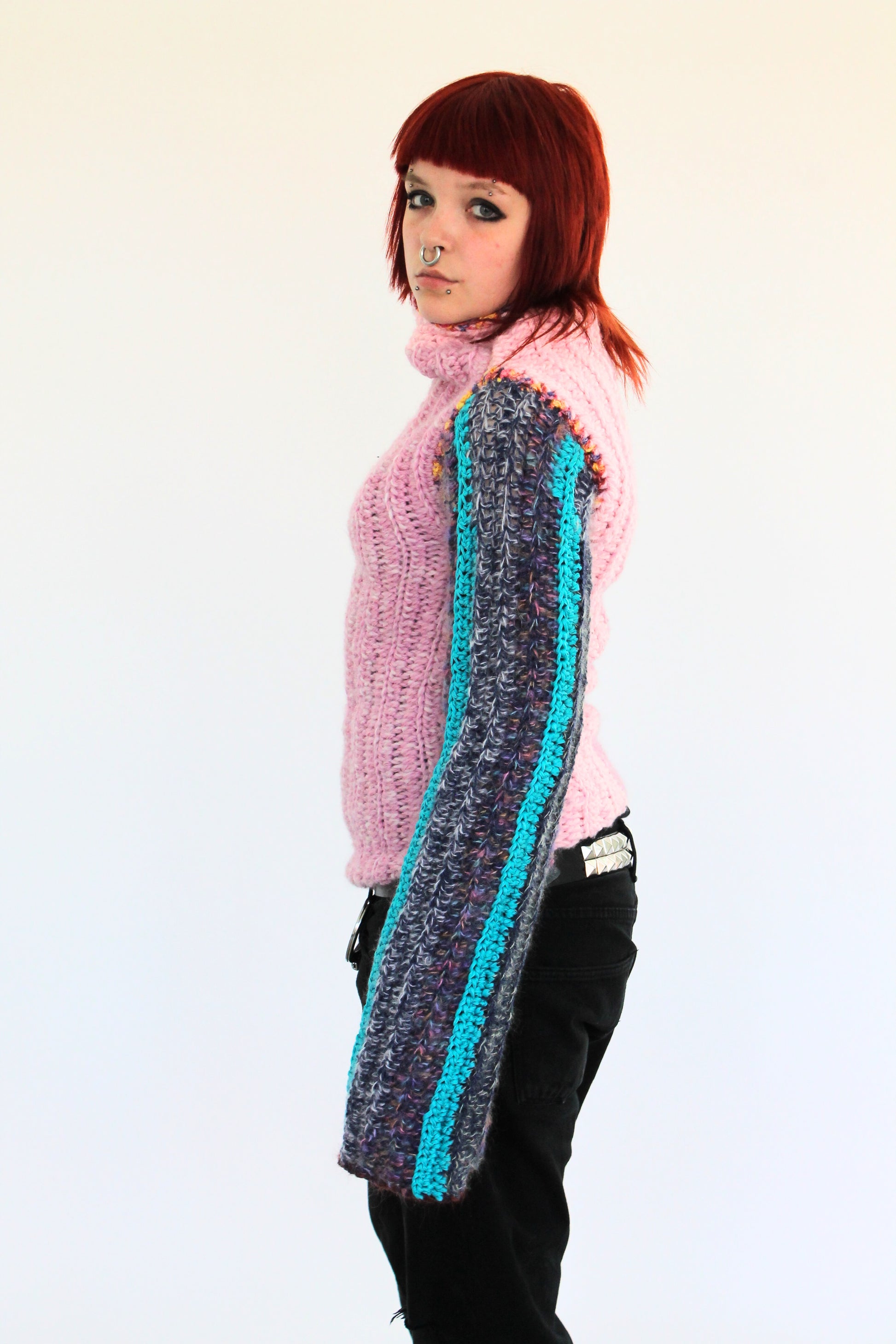 Sweater with turtleneck