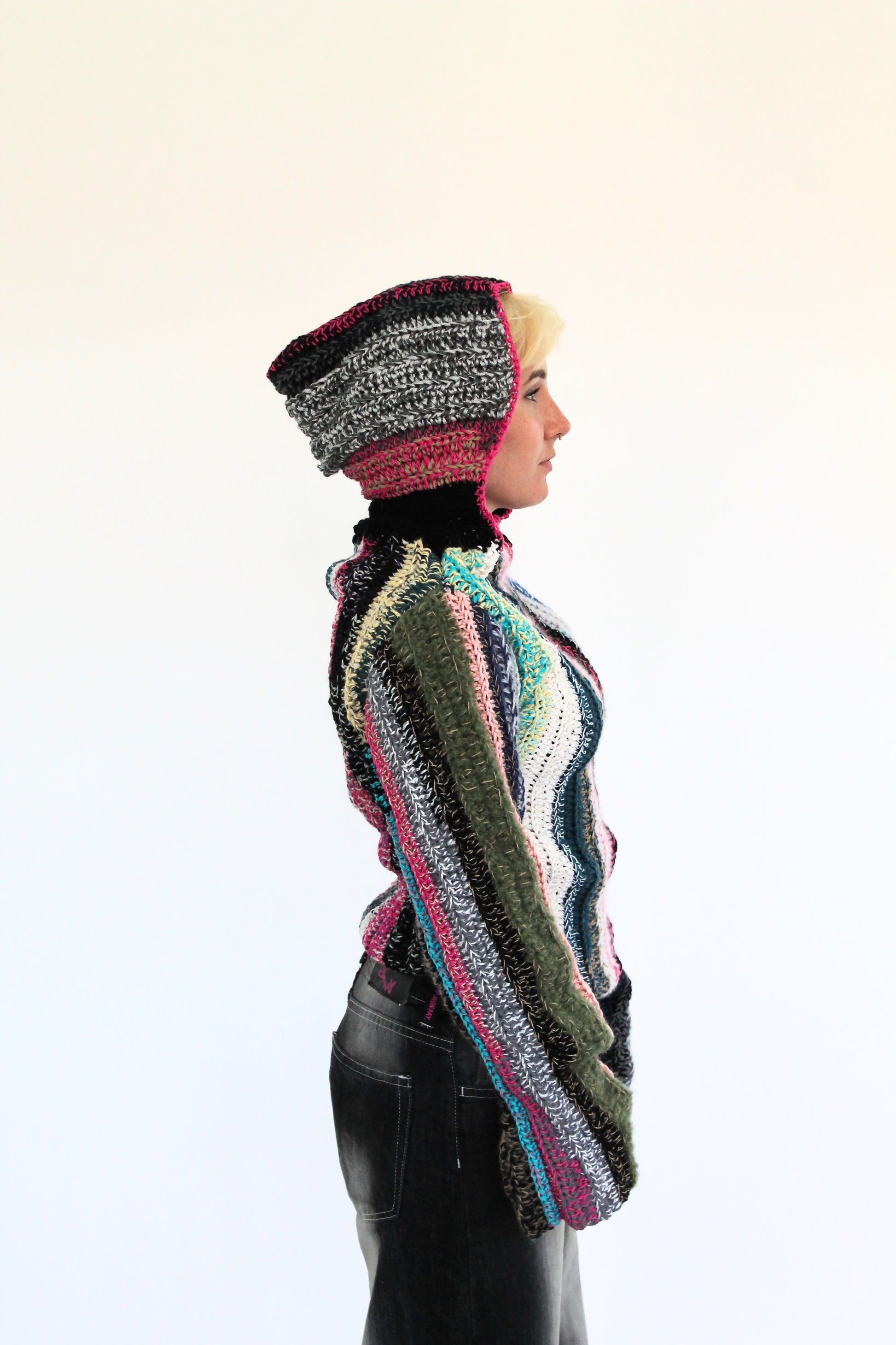 Sweater with hood
