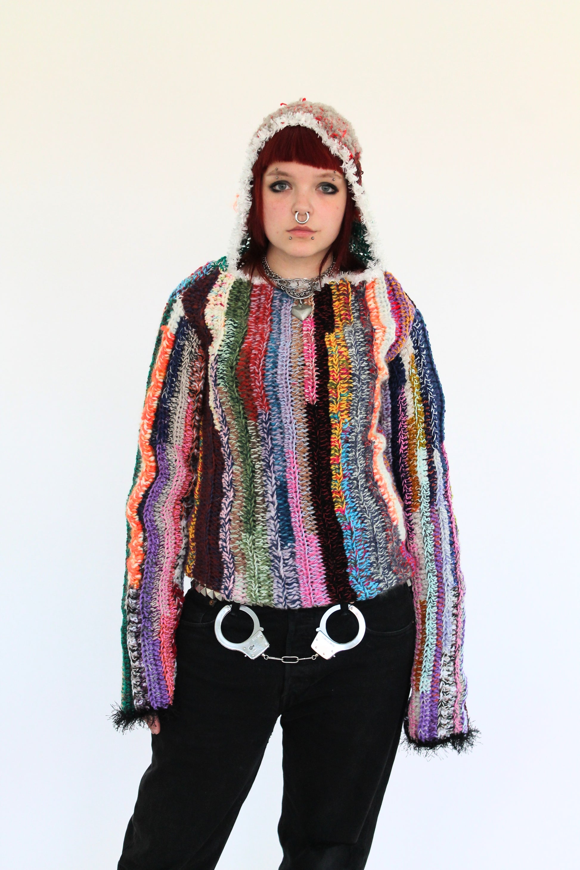Sweater with hood