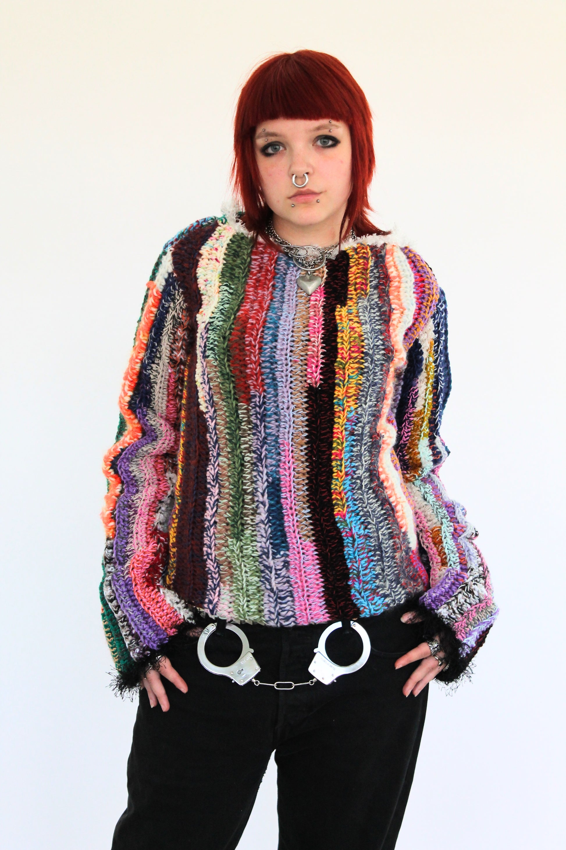 Sweater with hood