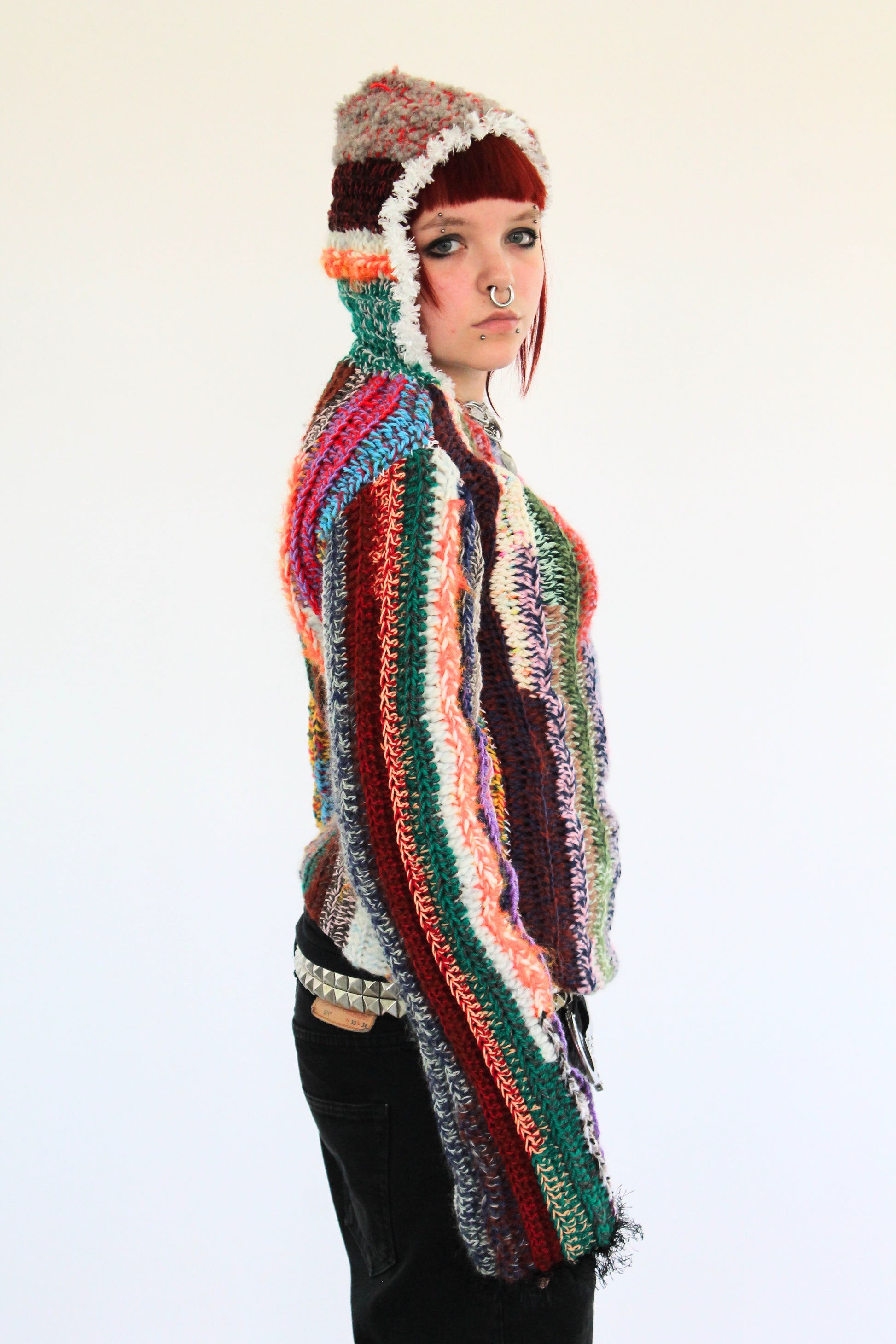 Sweater with hood