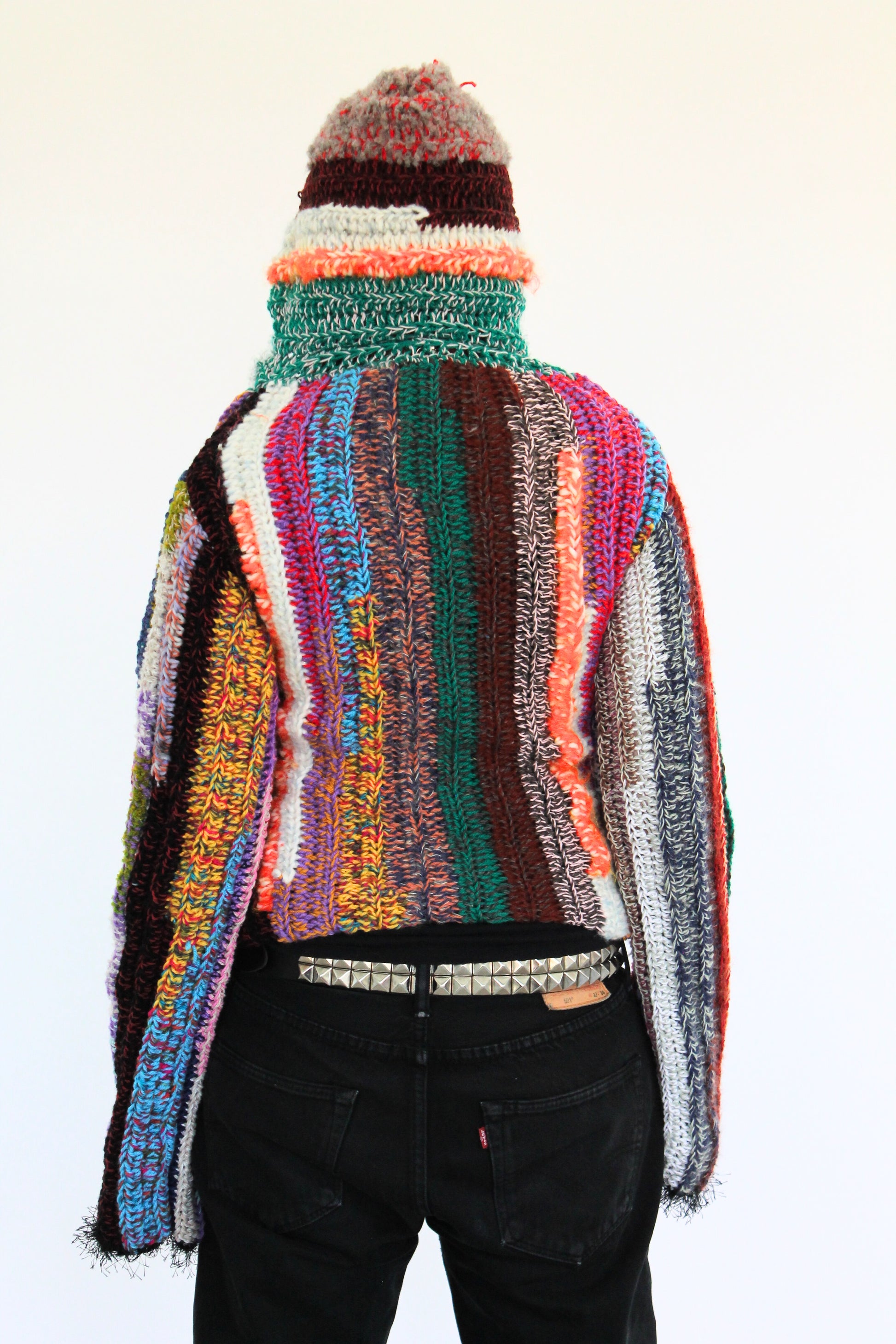Sweater with hood