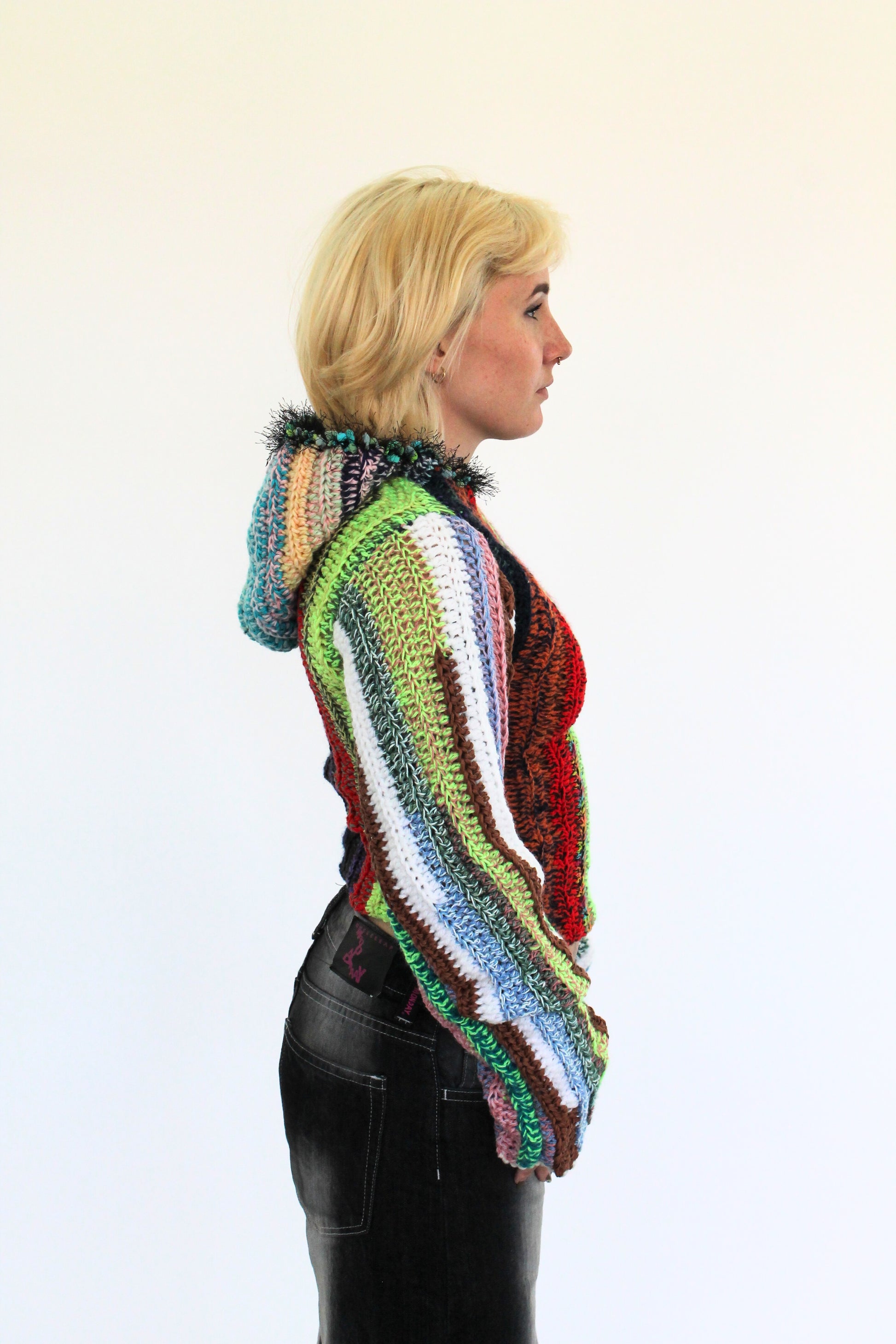 Sweater with hood