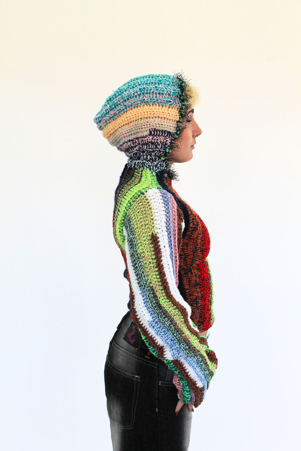 Sweater with hood