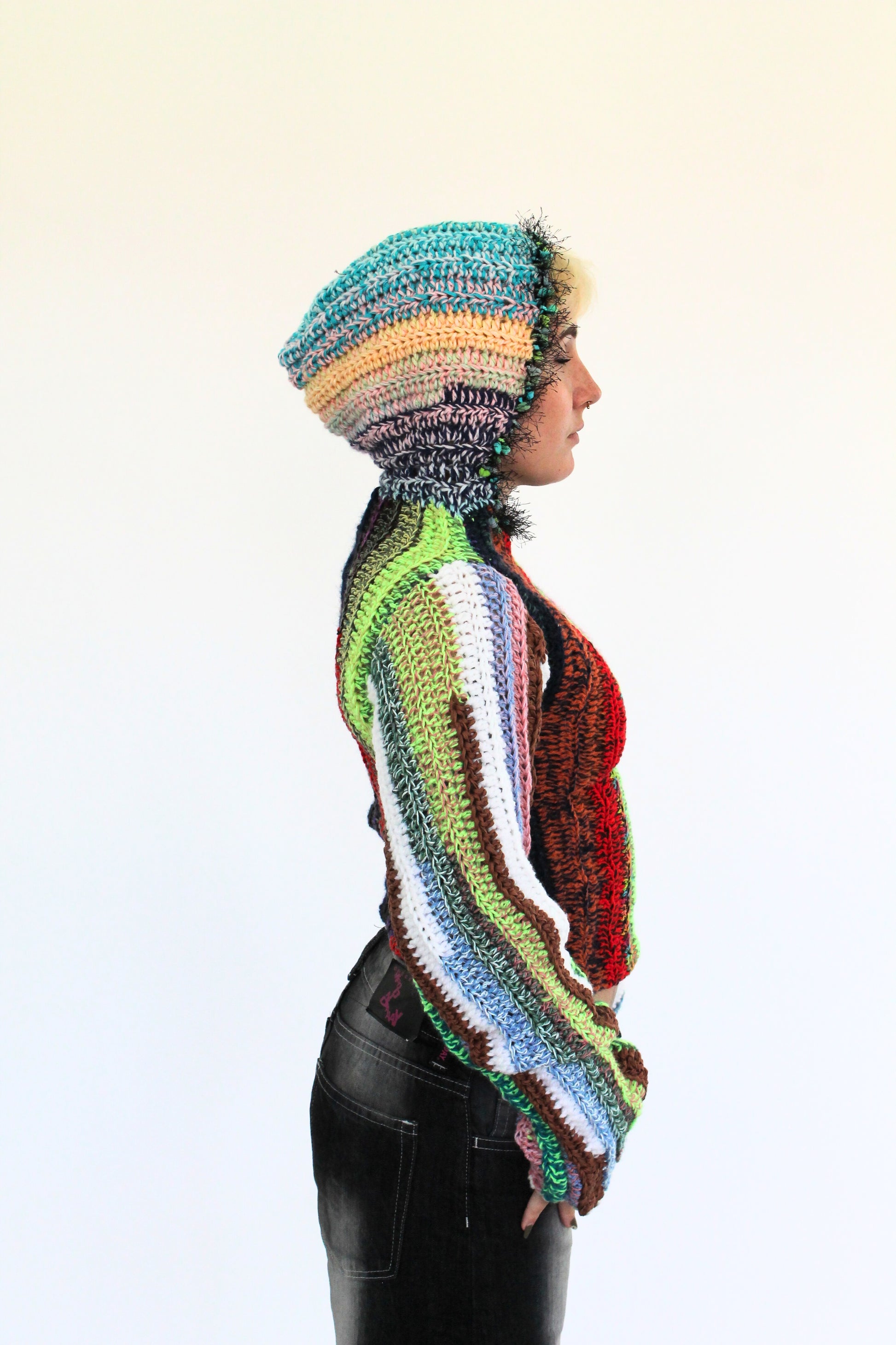 Sweater with hood