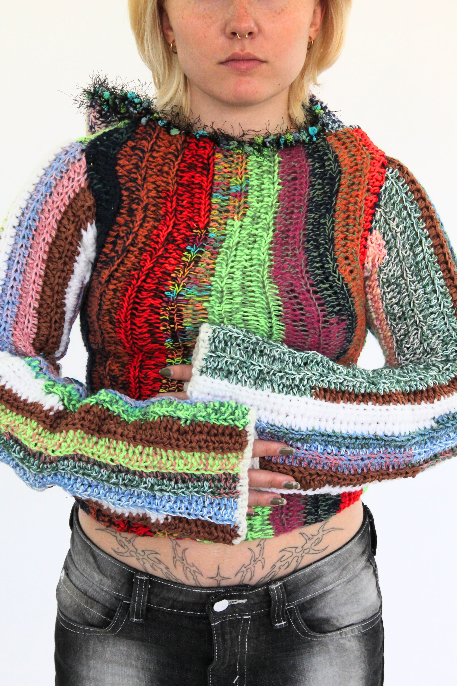 Sweater with hood