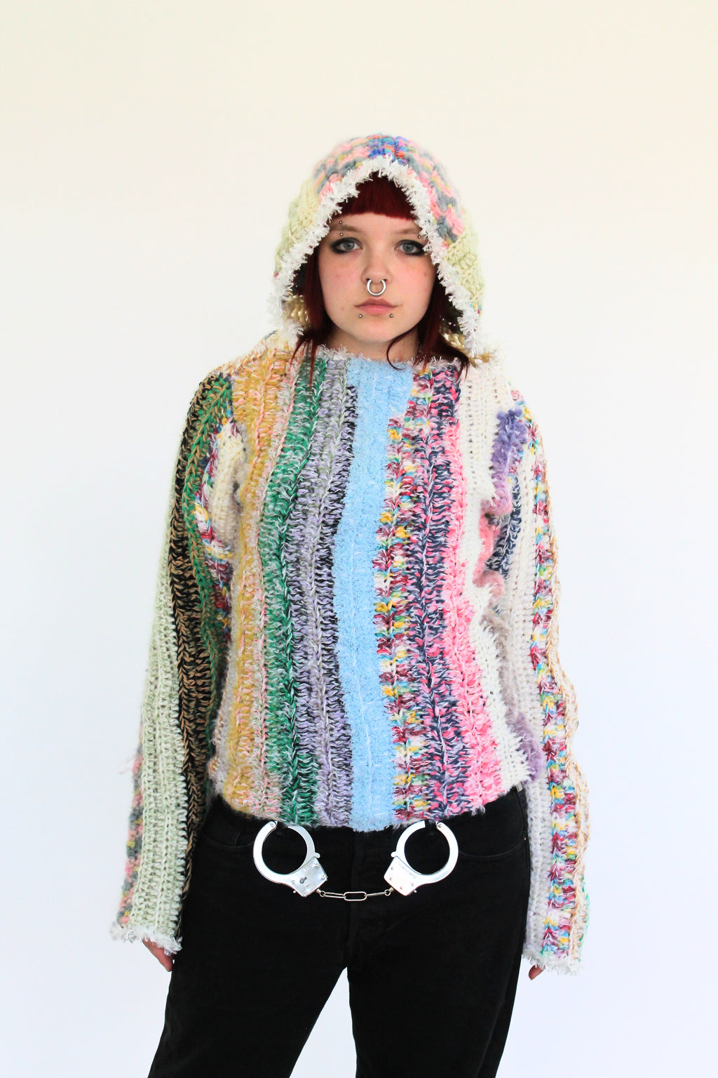 Sweater with hood