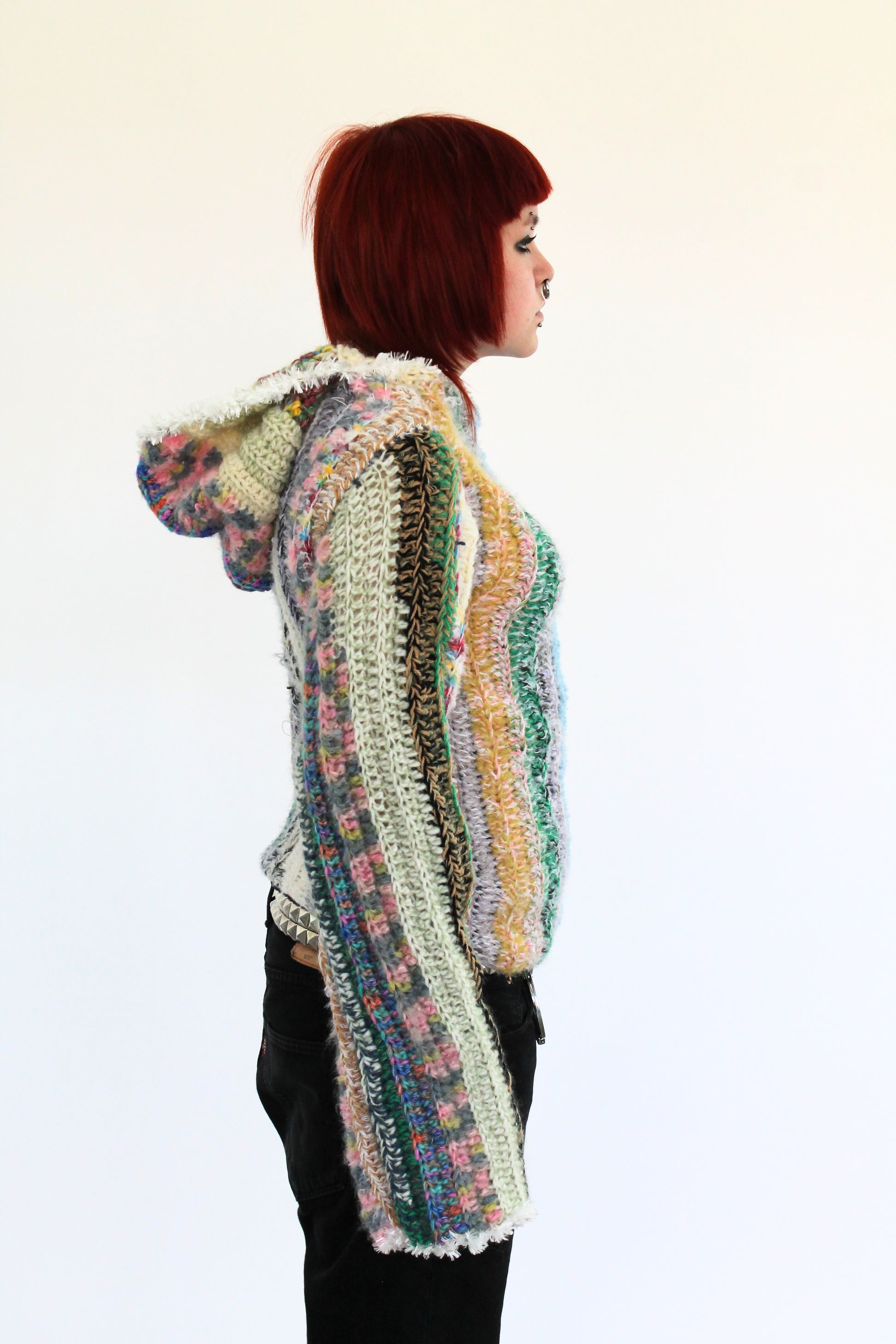 Sweater with hood