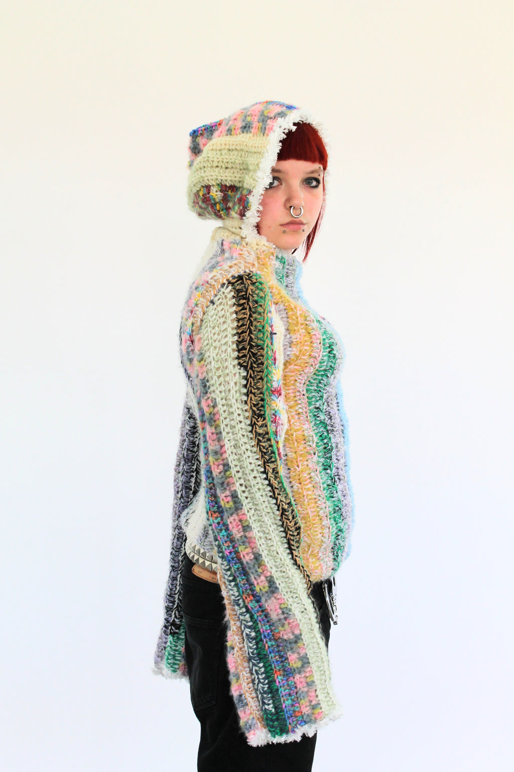 Sweater with hood