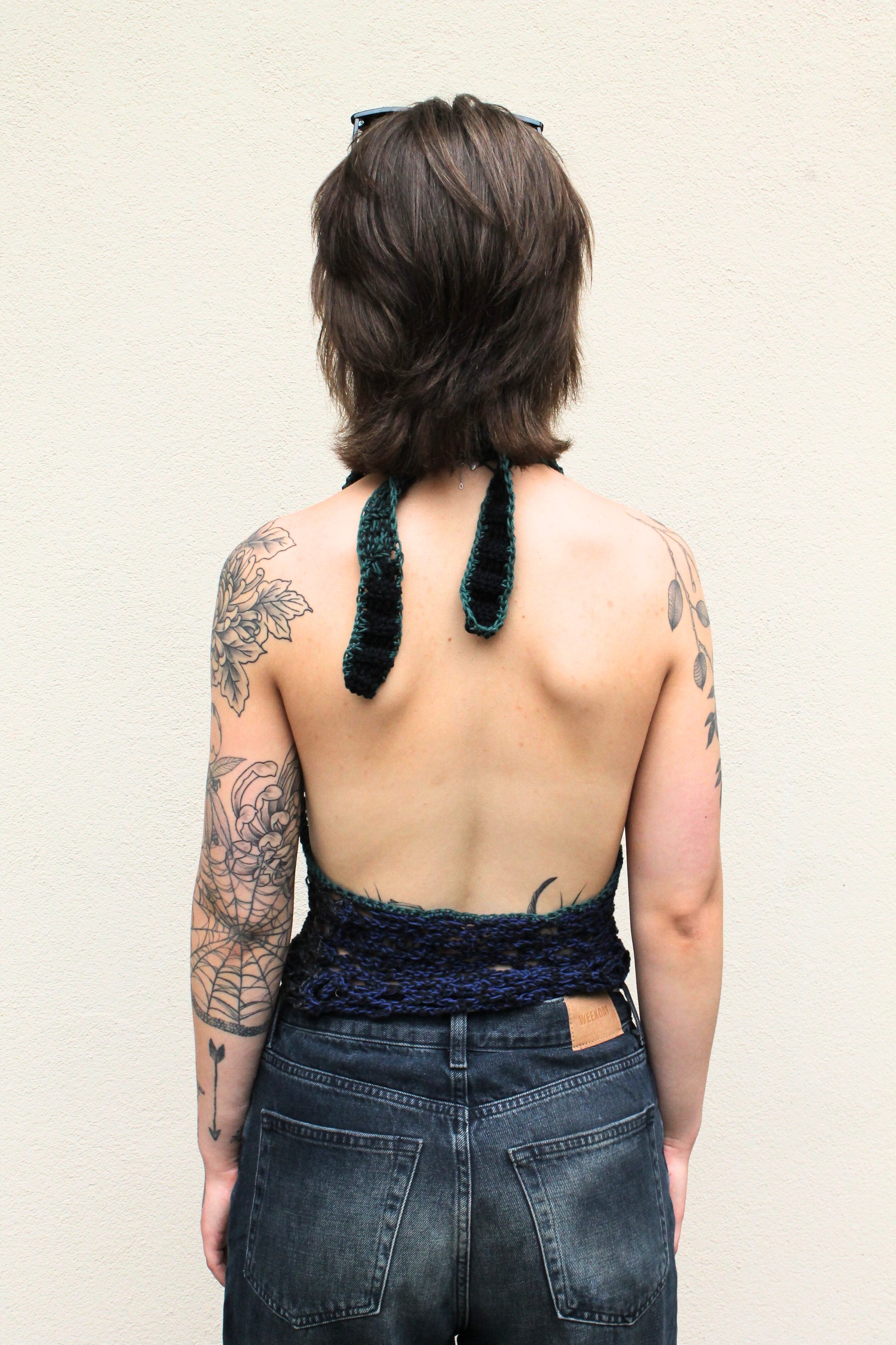Halter Net Top
